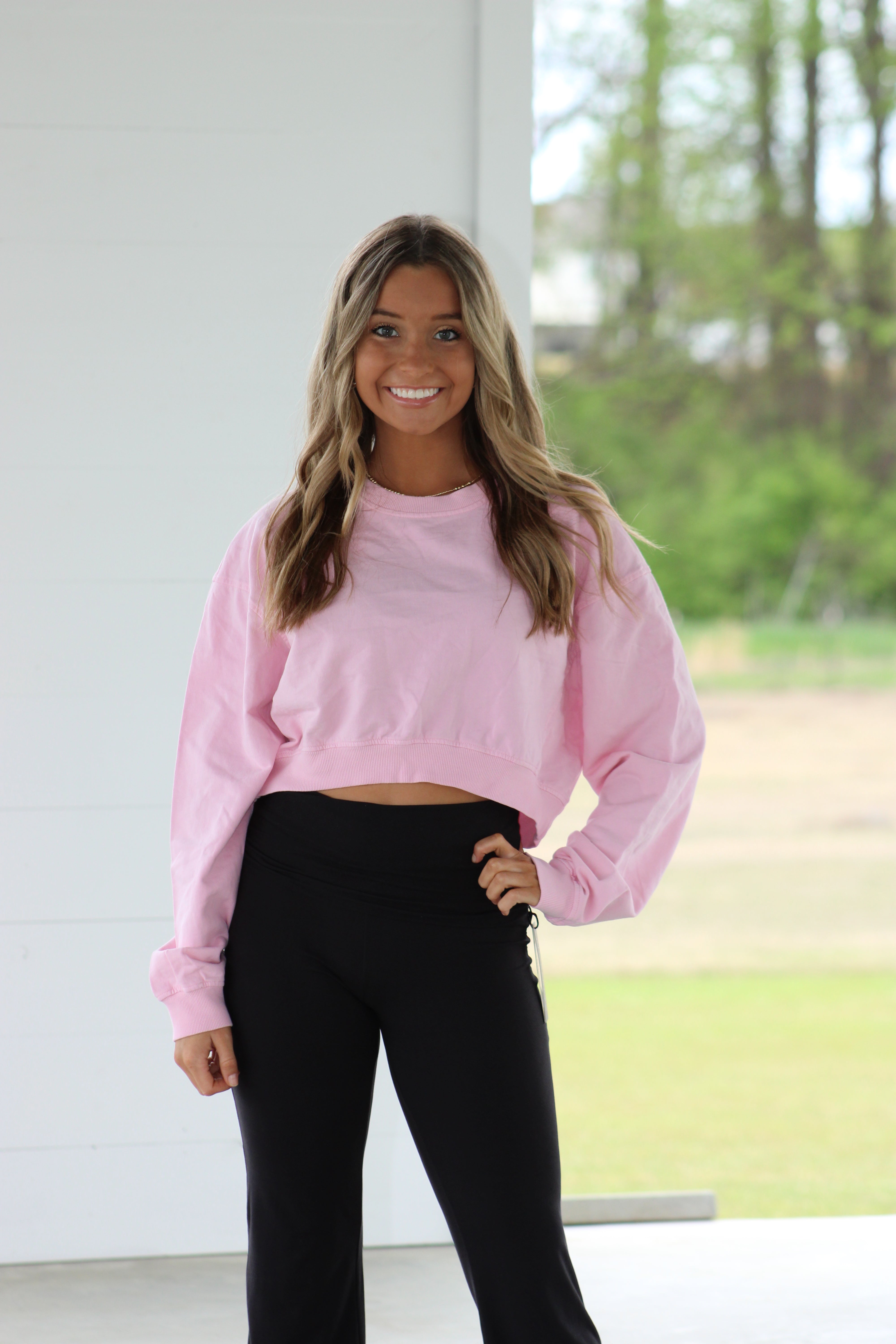 Break A Sweat Pullover - Soft Pink