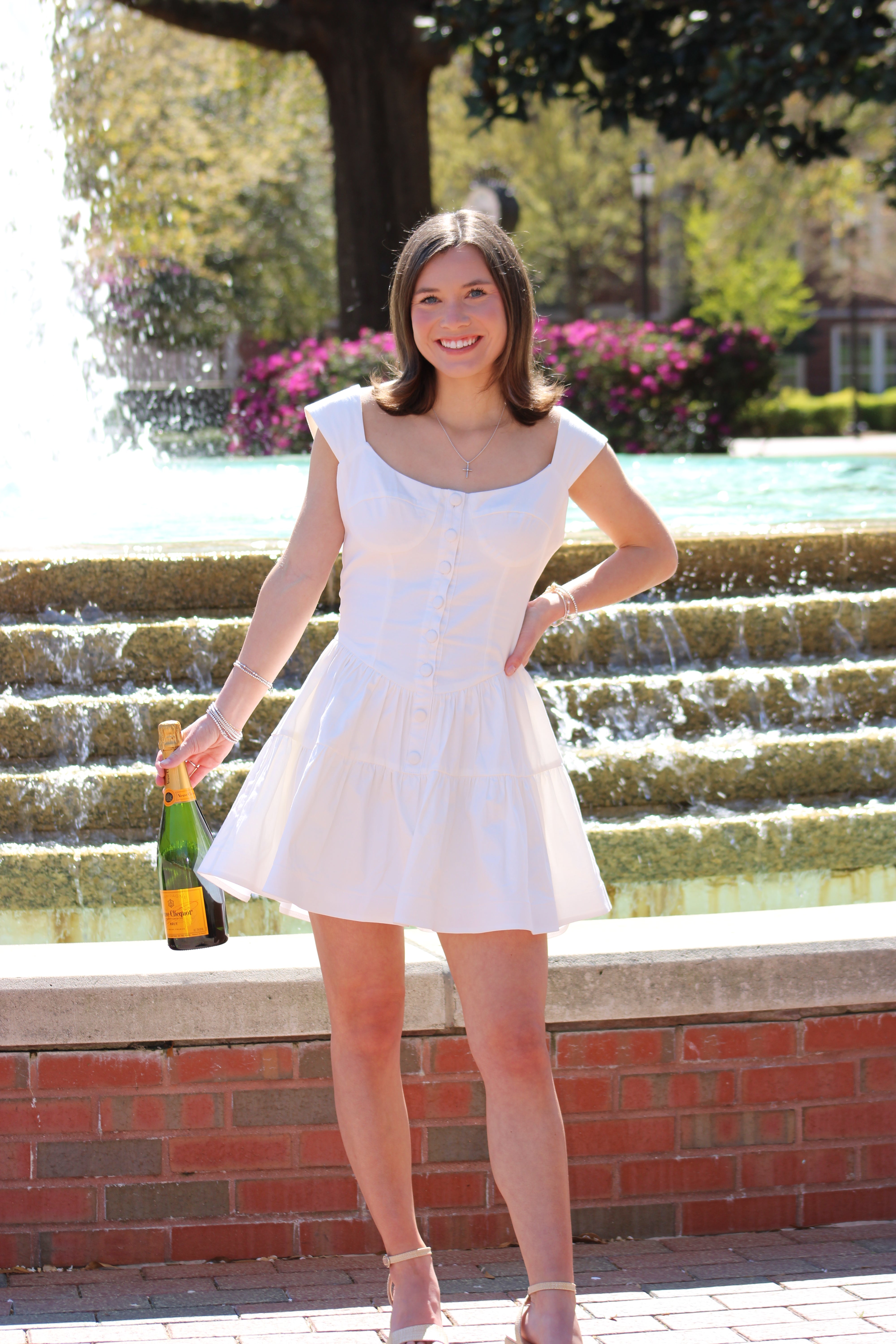 Now or Never Mini Dress - White