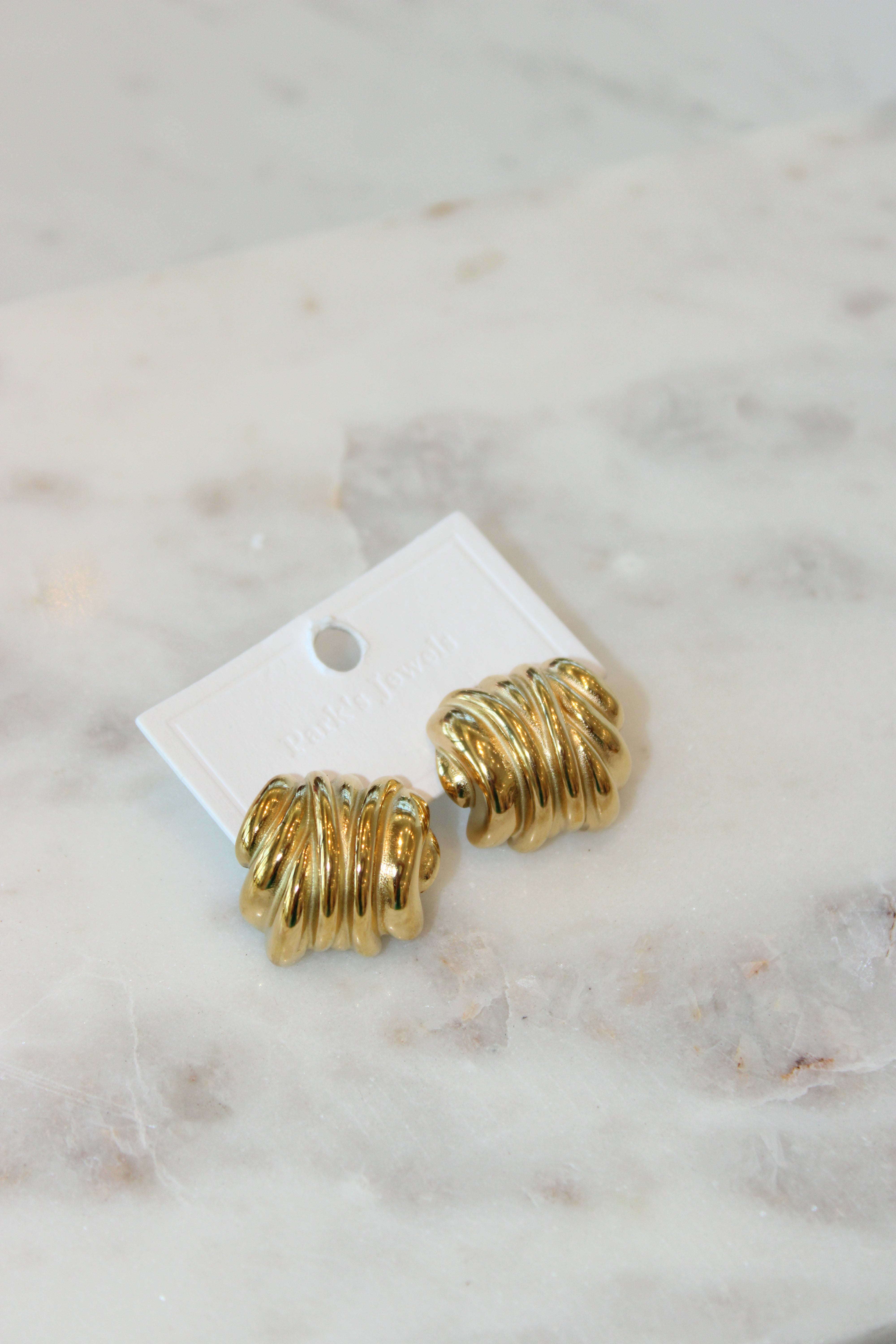 Gigi Earrings - Gold - Water Resistant