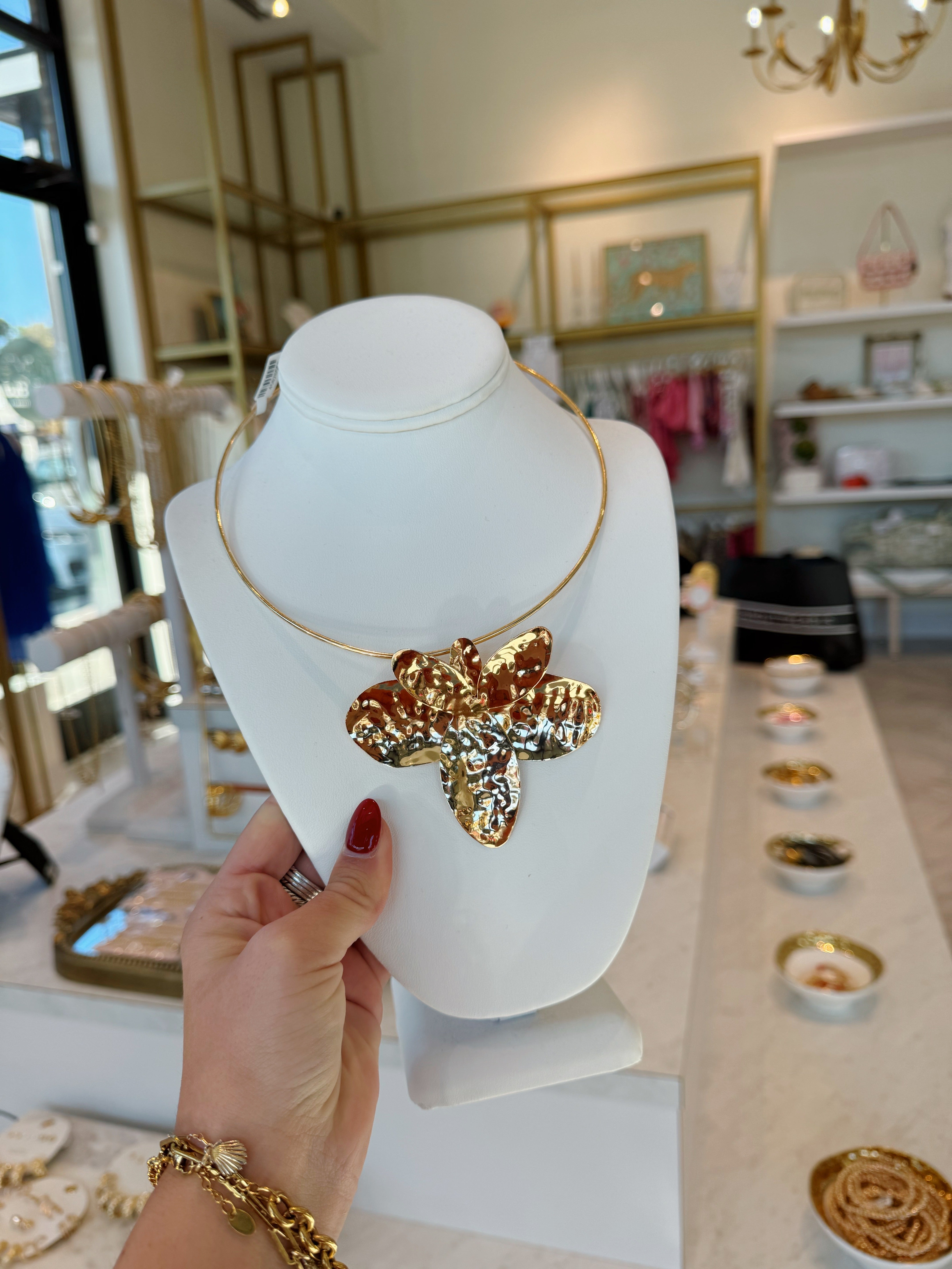 Golden Bloom Necklace