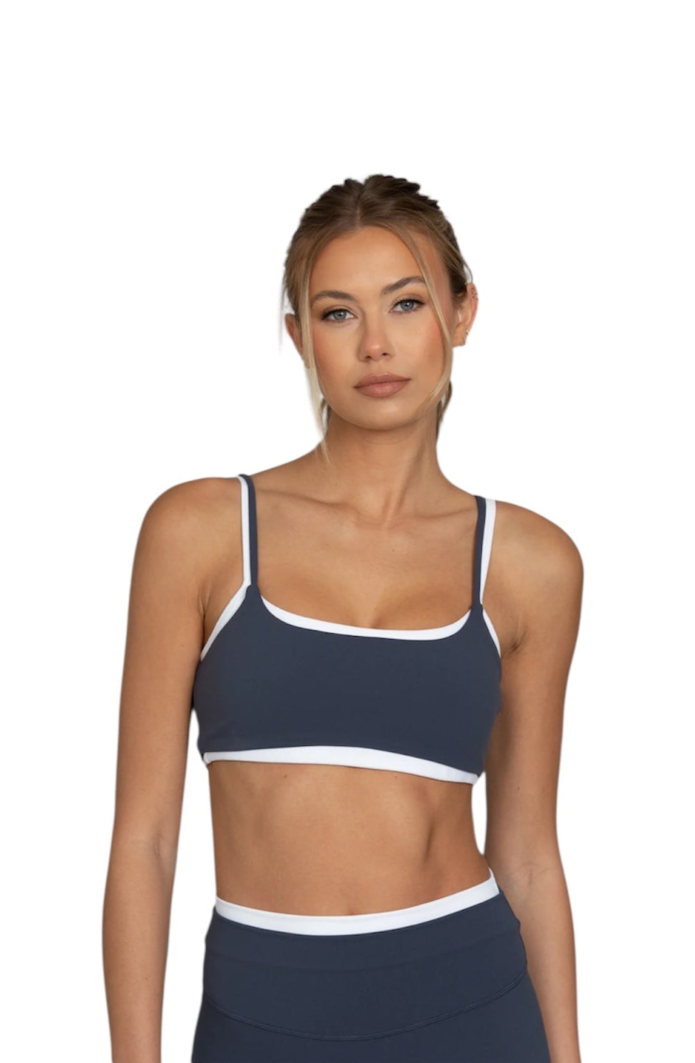 Gold Hinge Double Layer StrydeForm Bra - Blue Wash