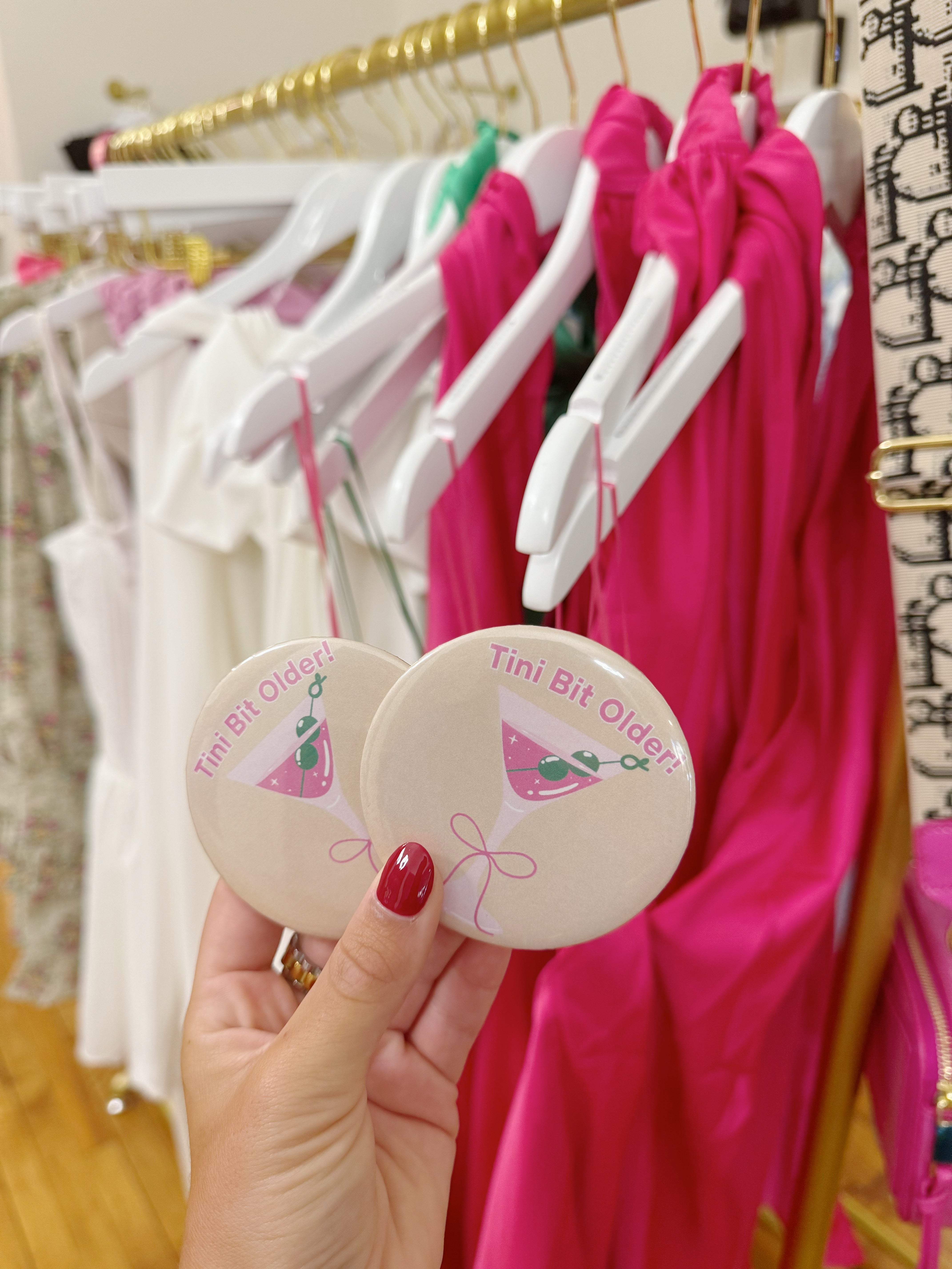 Tini Bit Older Birthday Pin