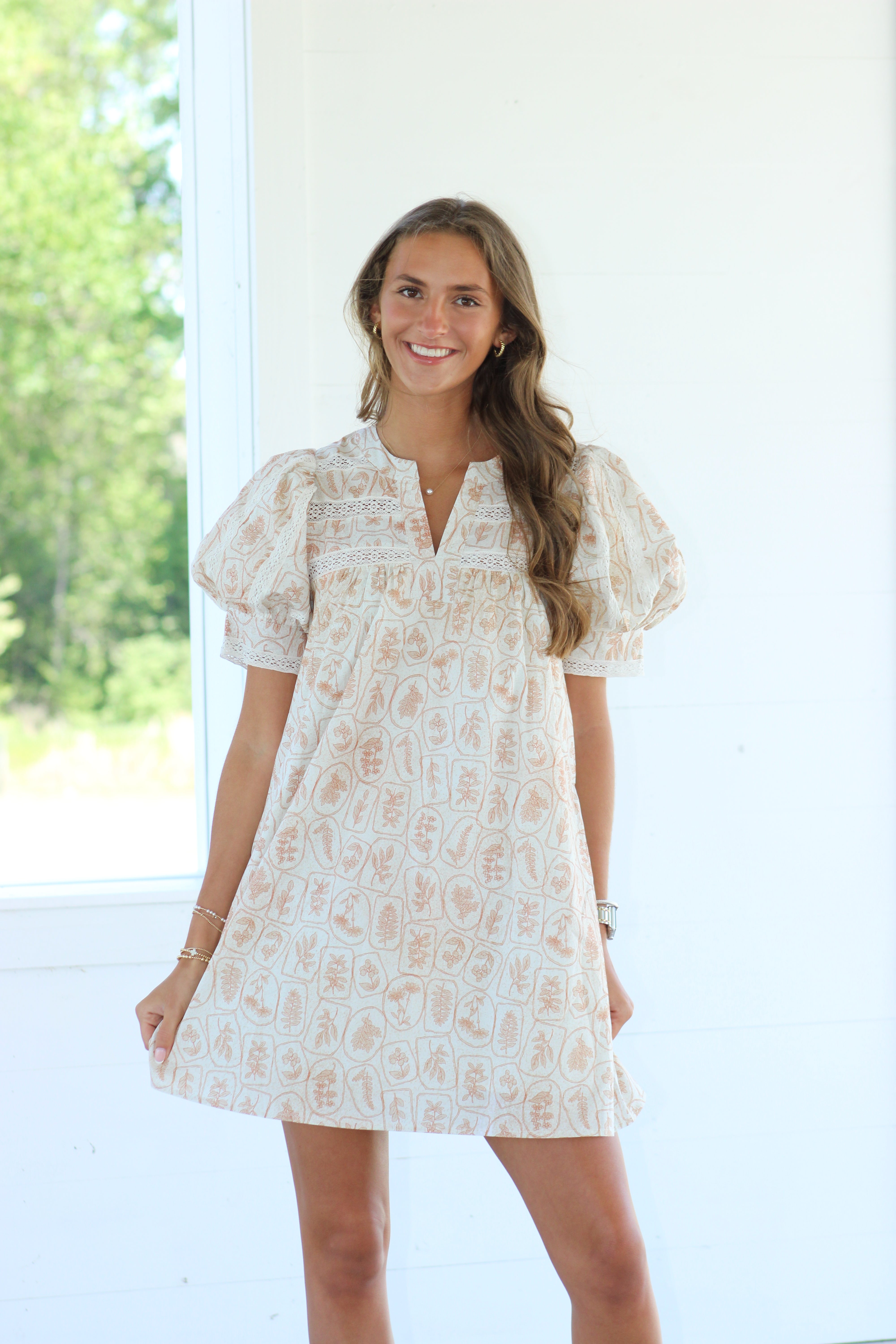 Happy Now Dress - Latte