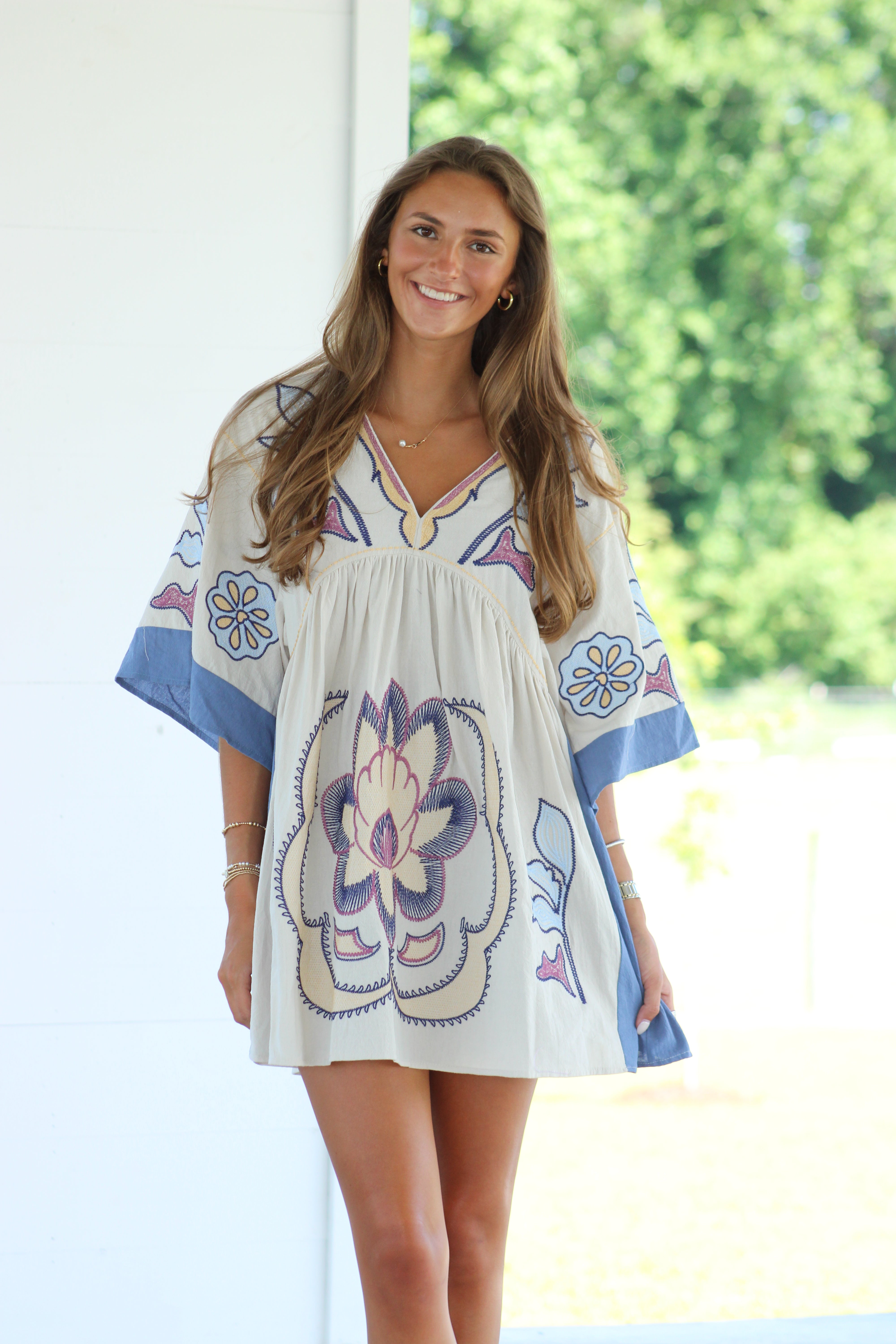 Glimmer Of Heaven Dress - Floral