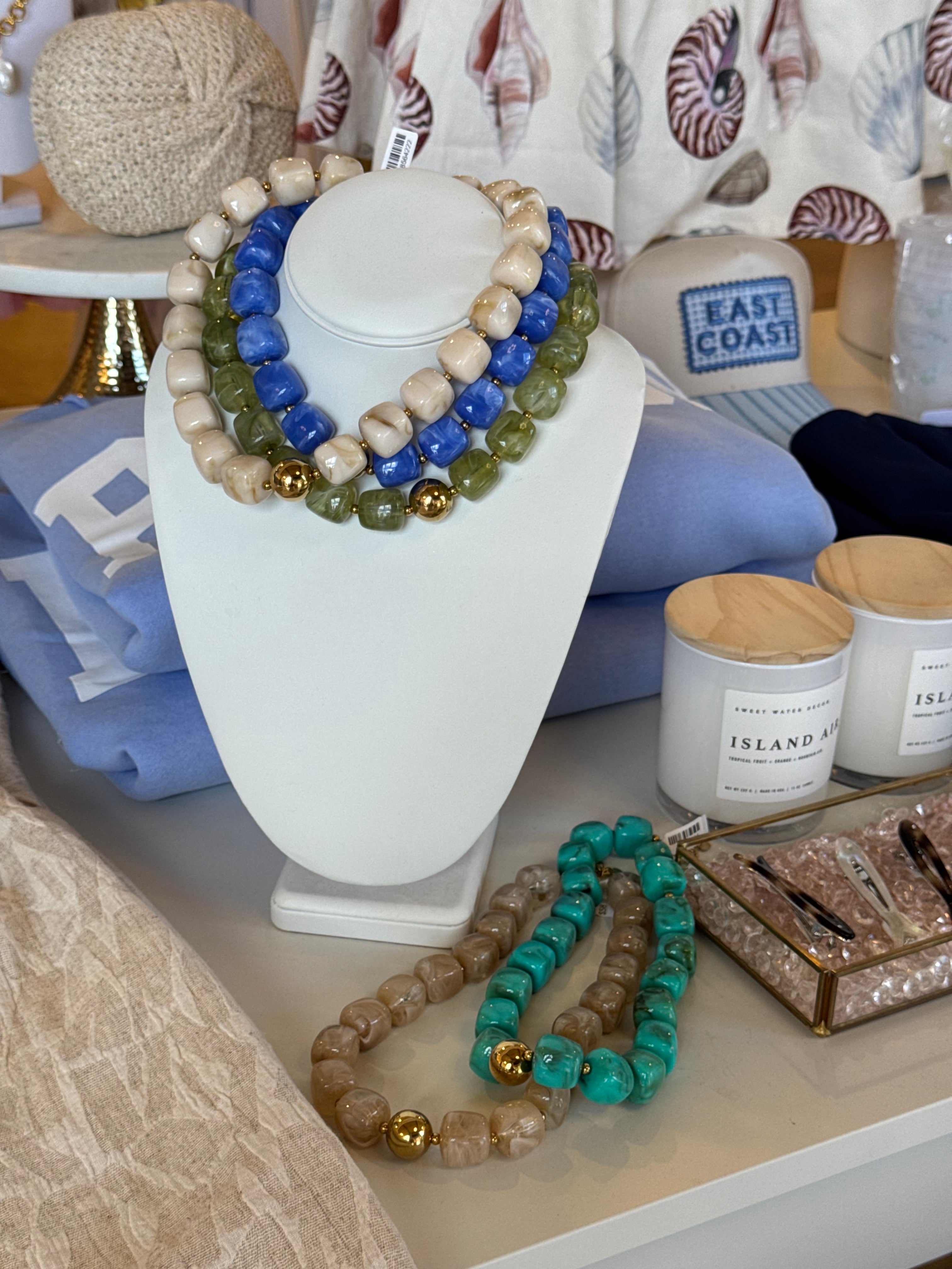 Lynsey Chunky Beaded Necklace