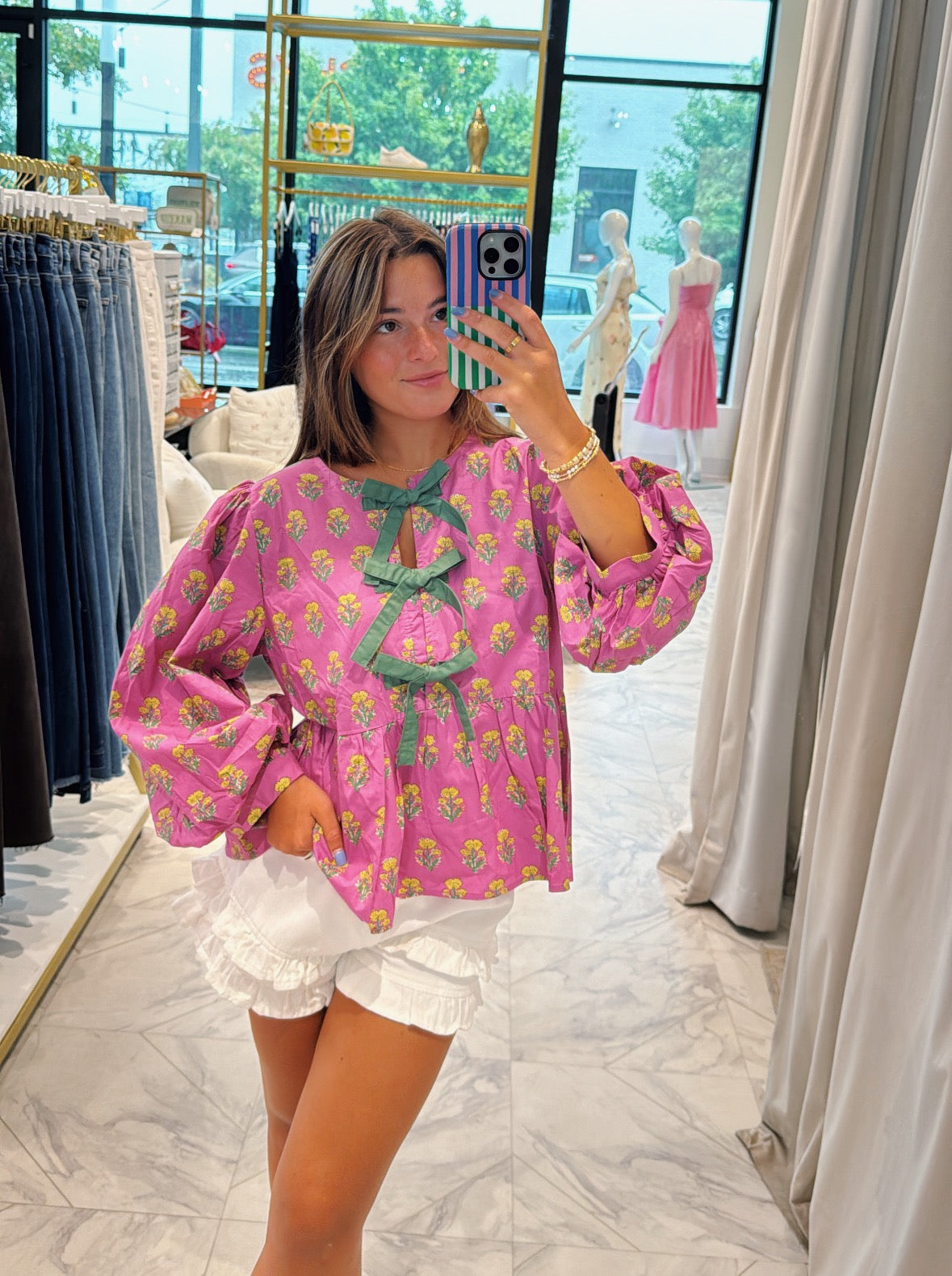 Remi Top - Fuchsia