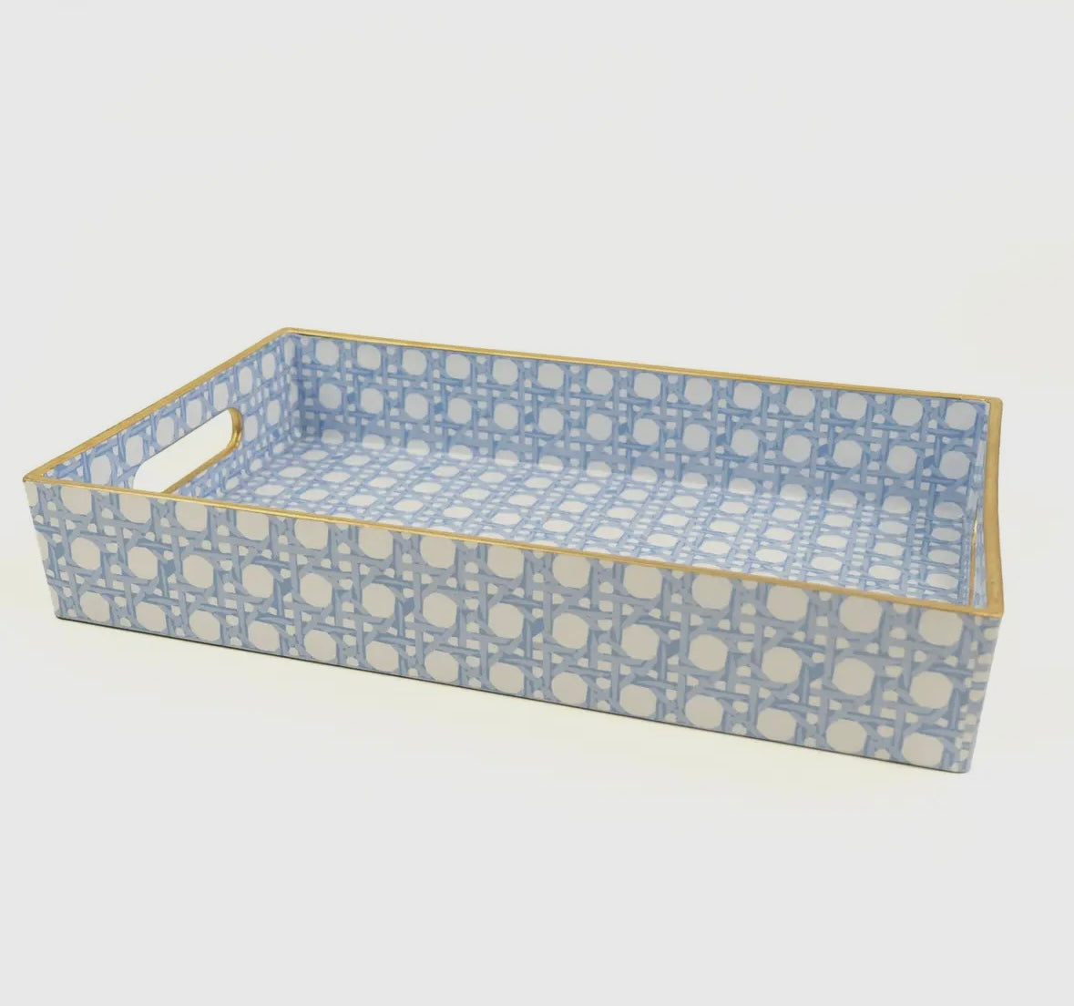 Rosa Vanity Tray - Blue