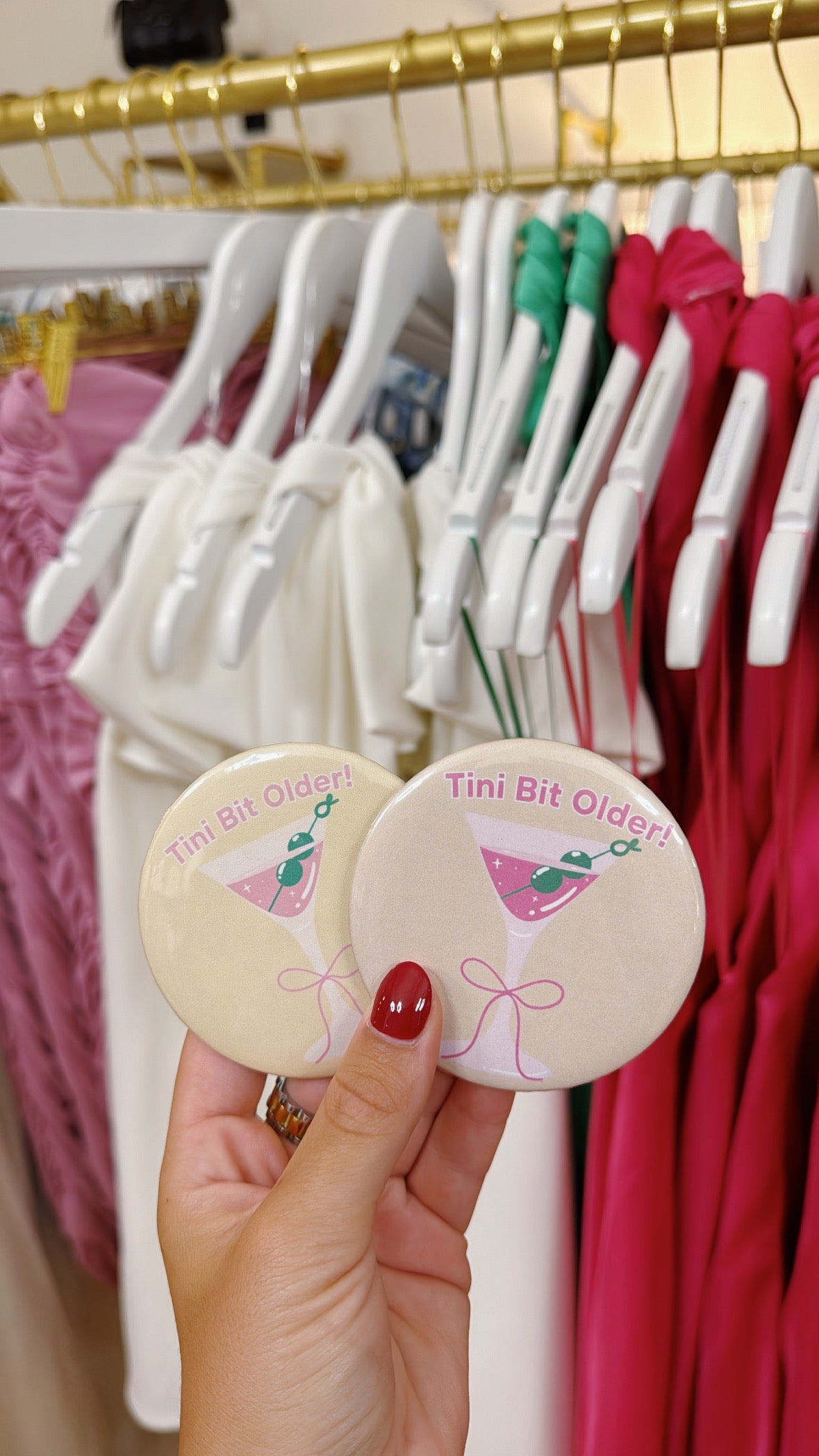 Tini Bit Older Birthday Pin