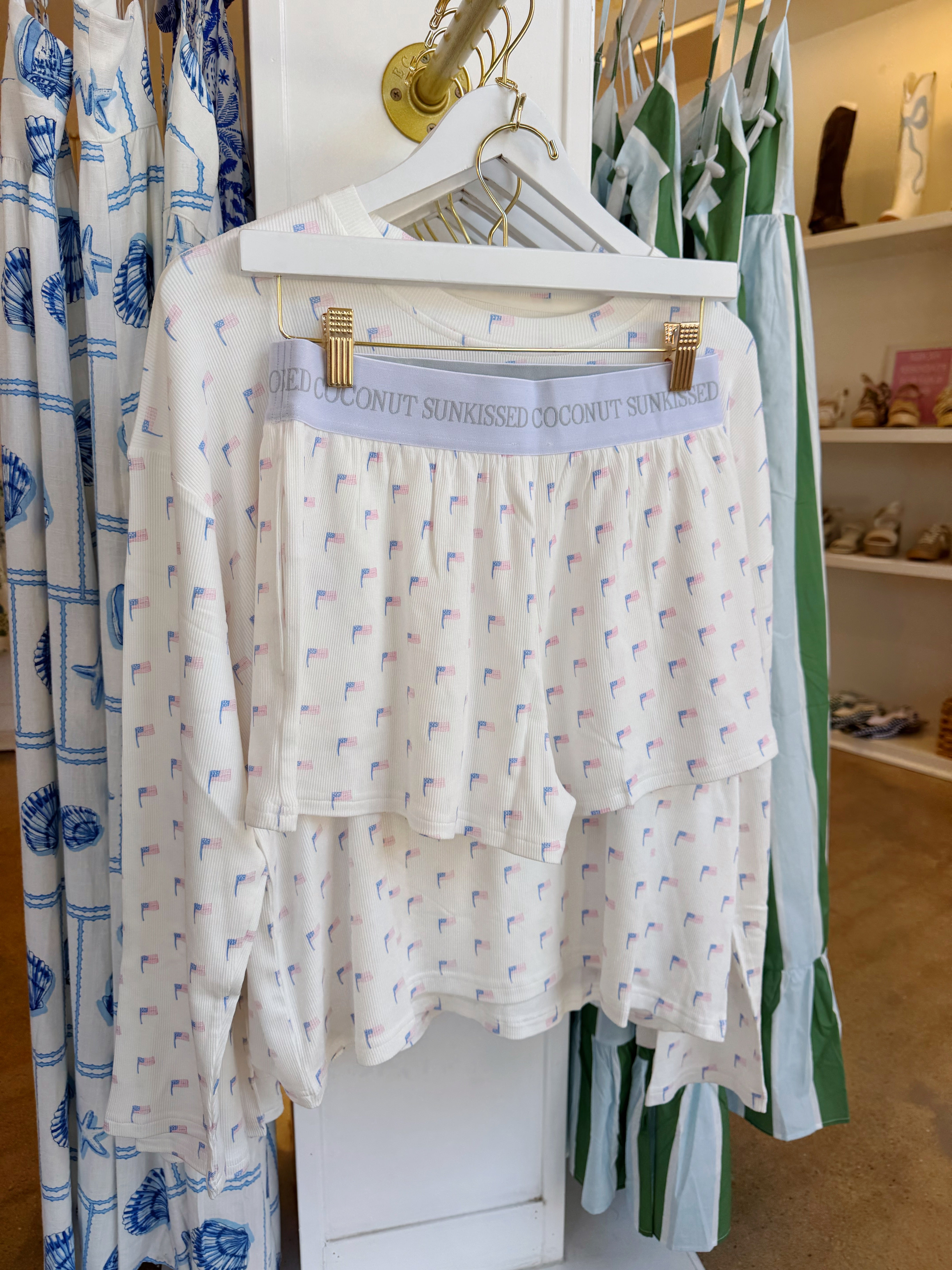 American Flag Lounge Set - Top