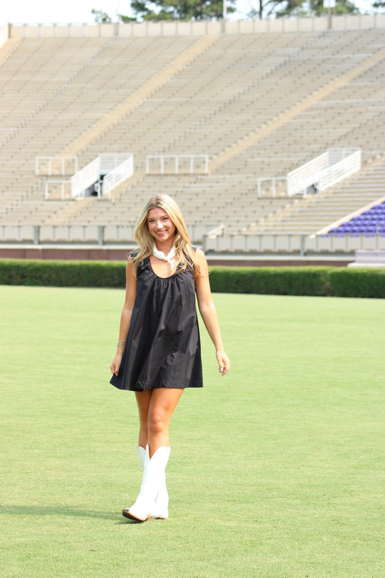 In The Stands Mini Dress - Black