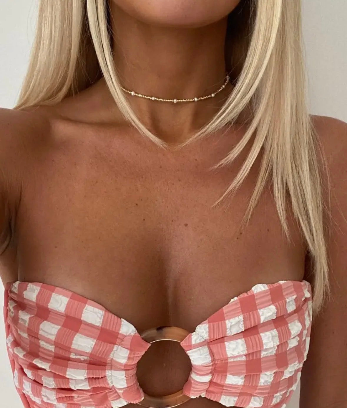 Multi Mini Pearl Choker