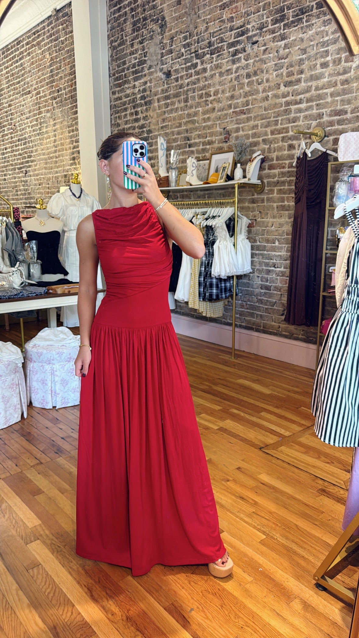 A Love Like Ours Maxi Dress - Red