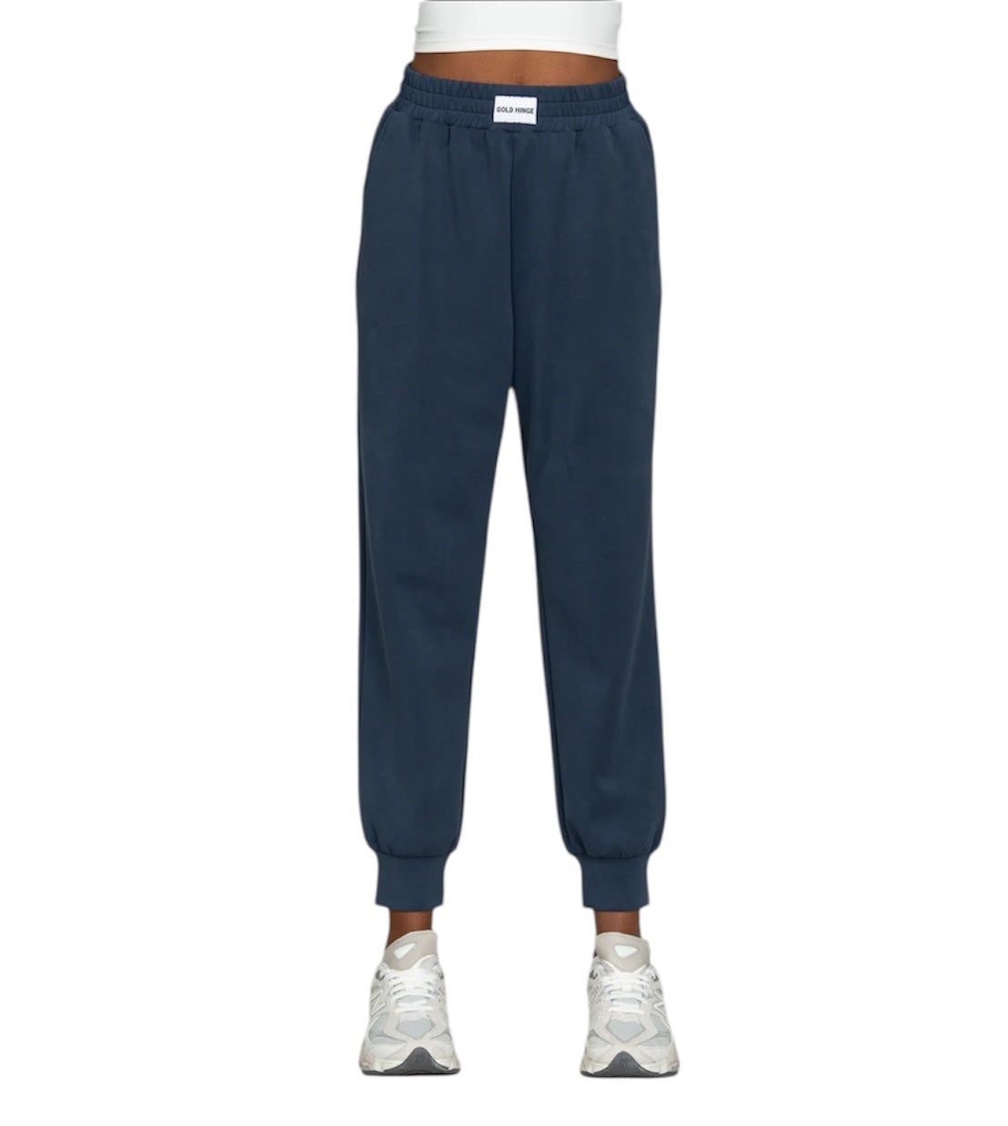 Gold Hinge LuxeSoft Lounge Jogger - Navy