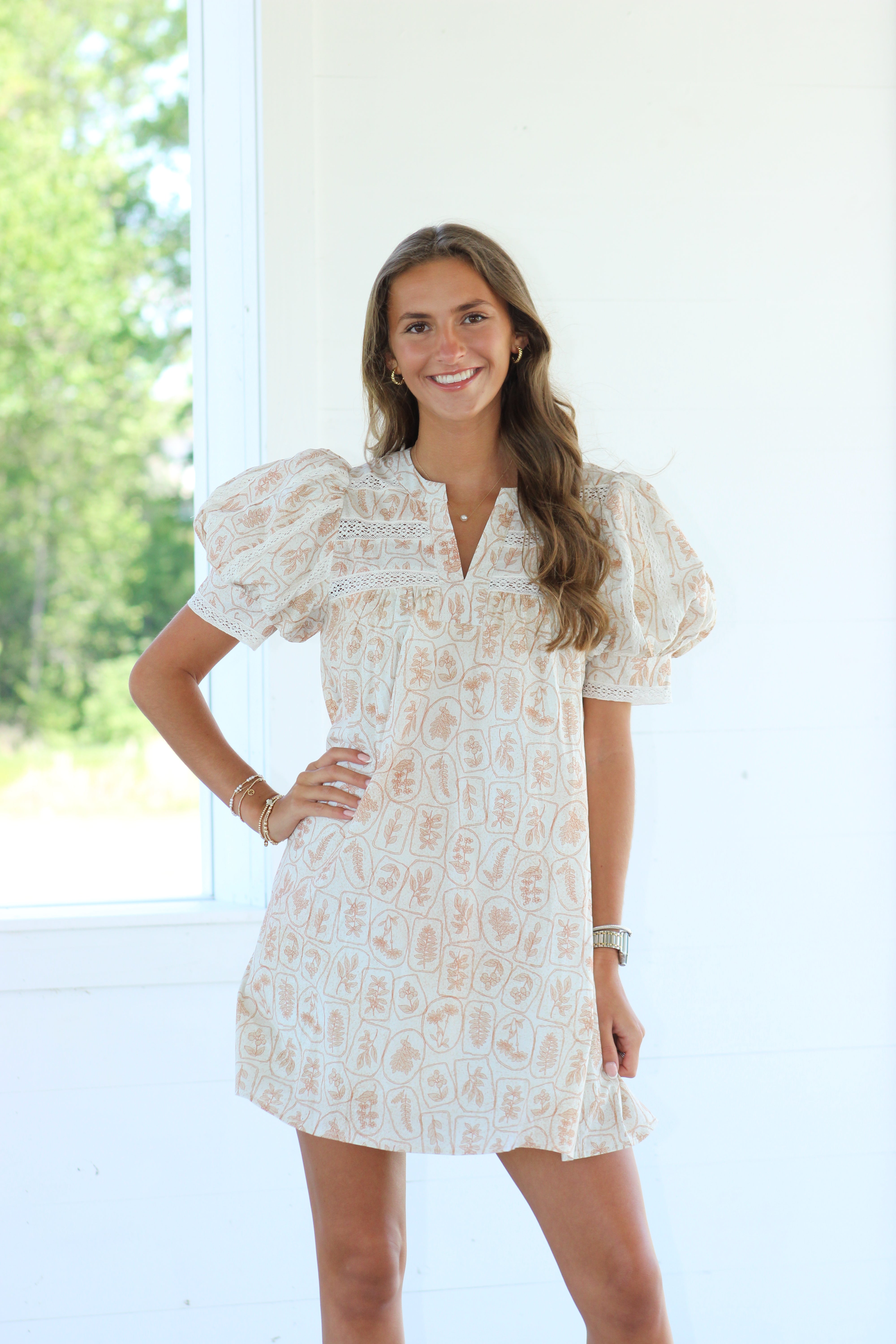 Happy Now Dress - Latte