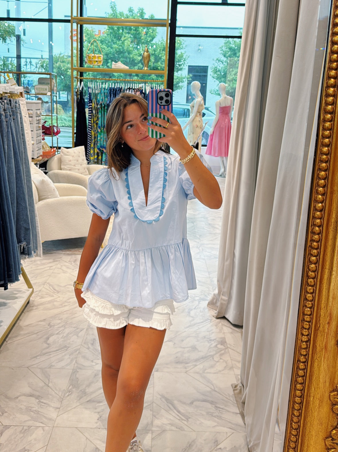 My Perfect Day Top - Blue