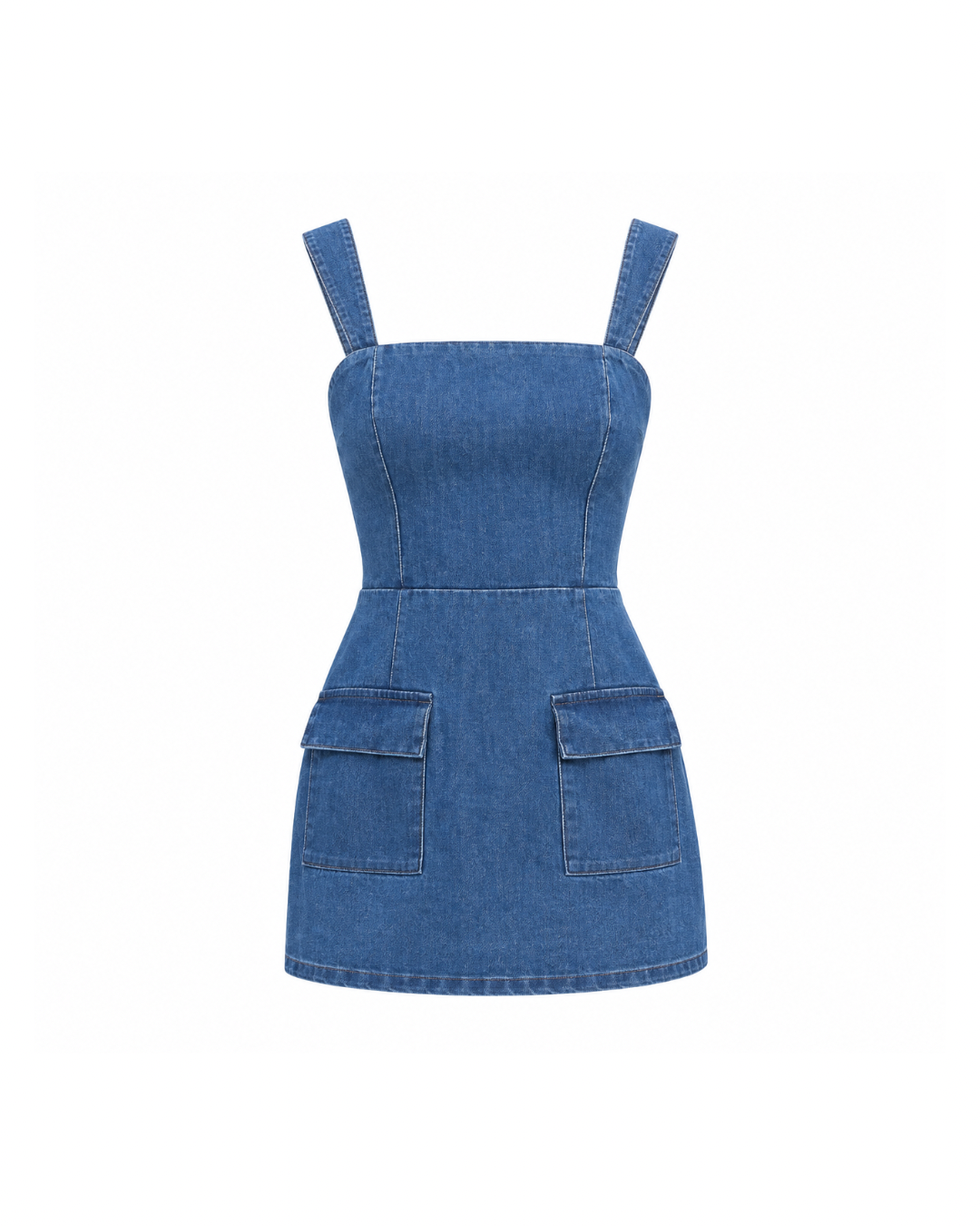 CeCe Denim Mini Dress - Light Denim