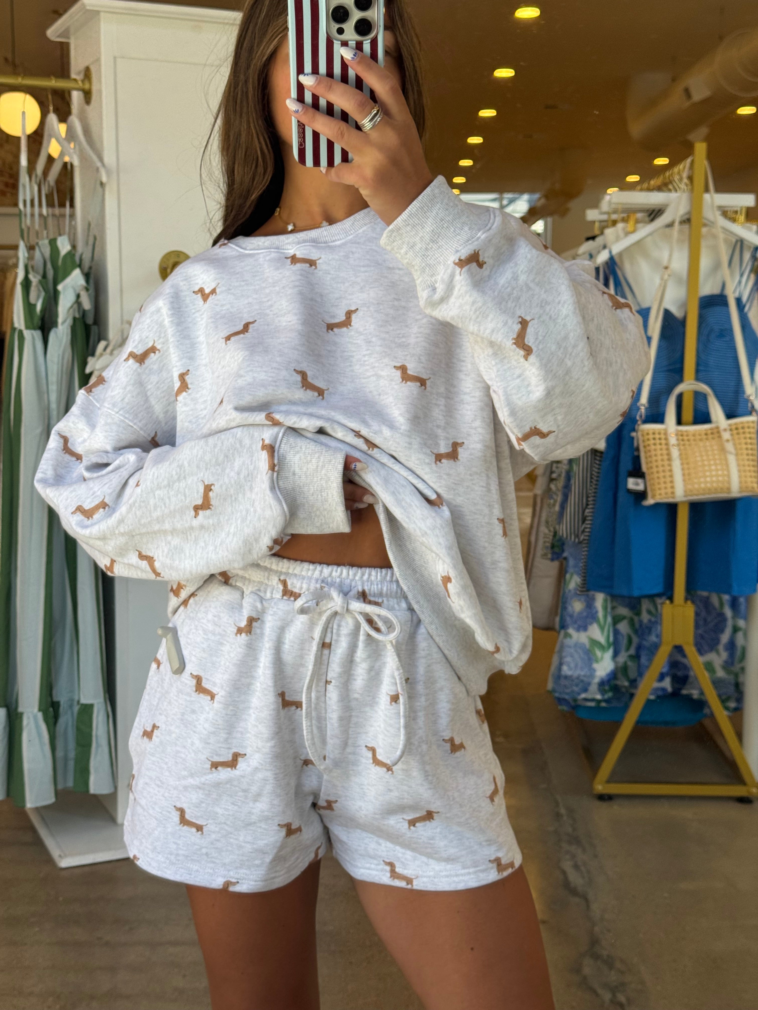 Tini Weenies Sweatshorts - Grey
