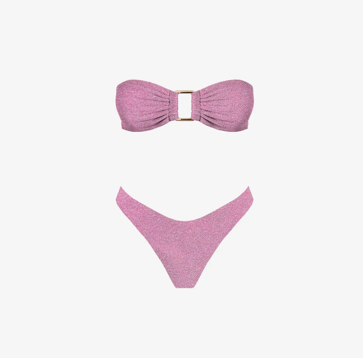 Bora Bikini Set - Pink Shimmer - RESTOCKED