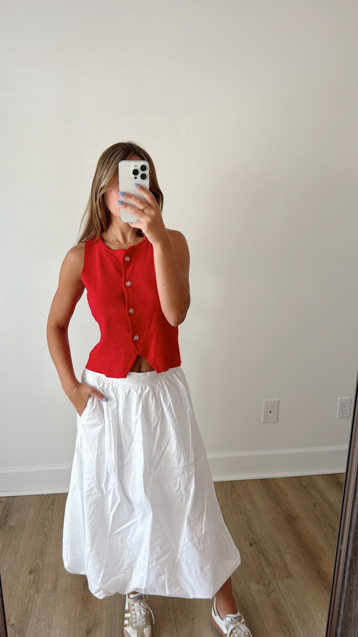 July Nights Top - Red