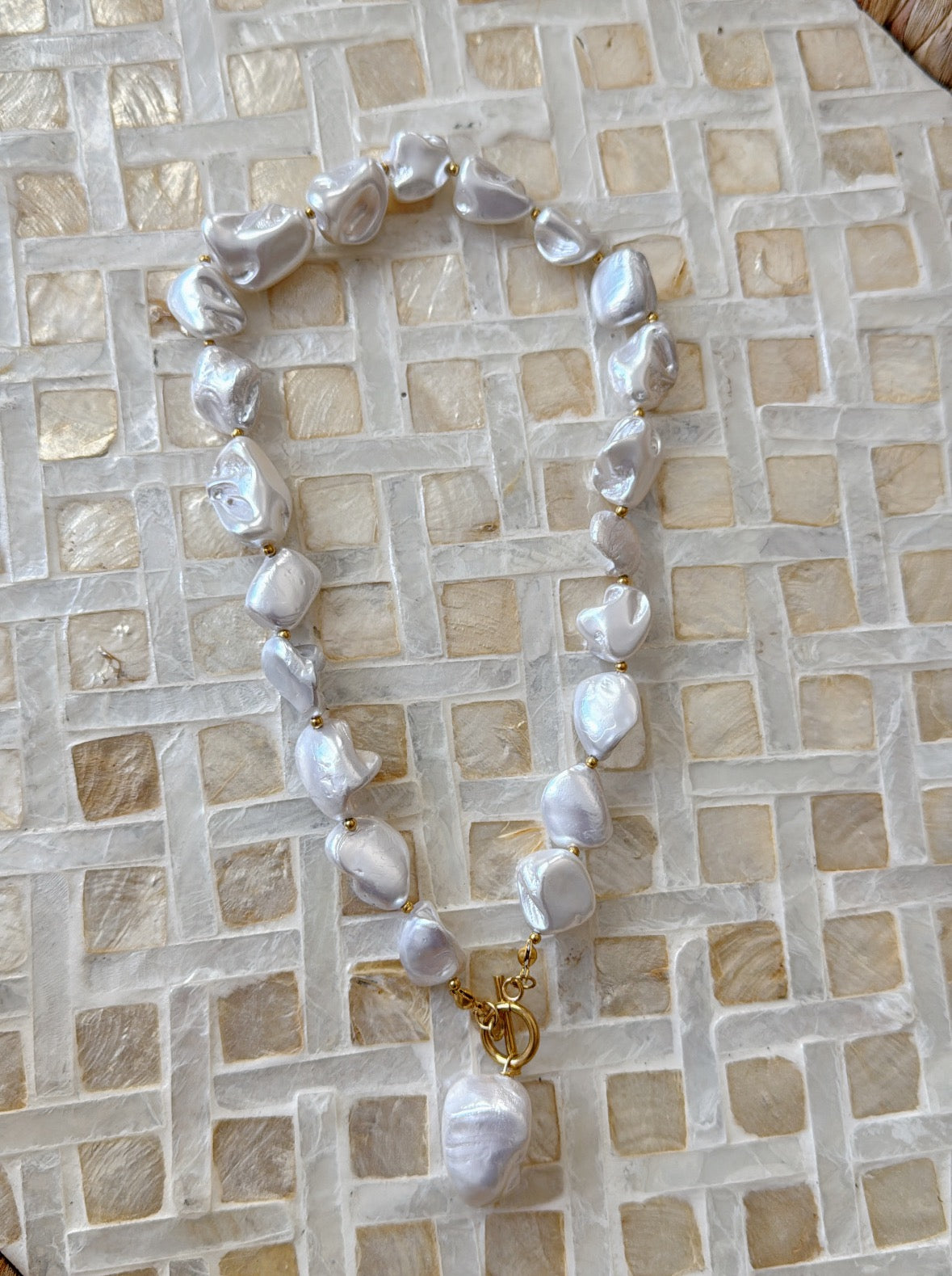 Chunky Pearl Necklace