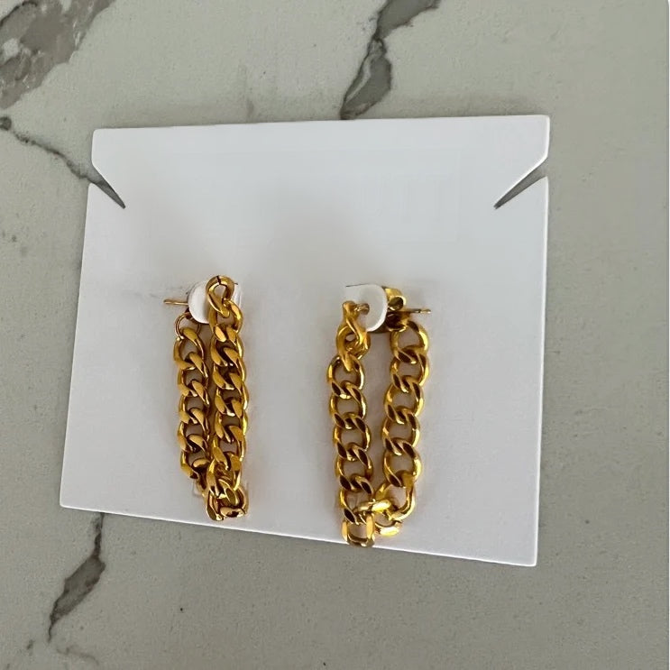 Chain Loop Earrings