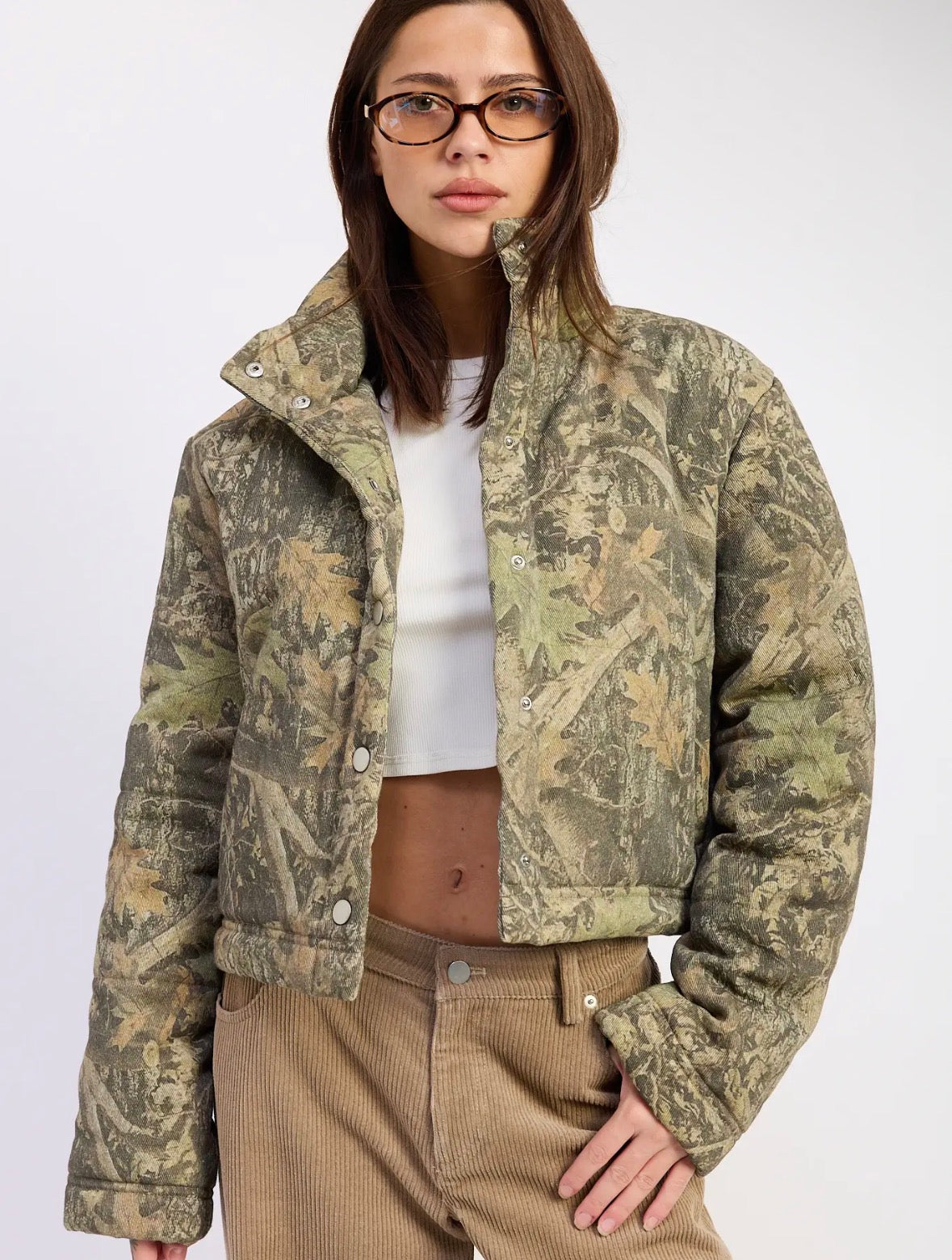 Open Season Puffer Jacket - Camo