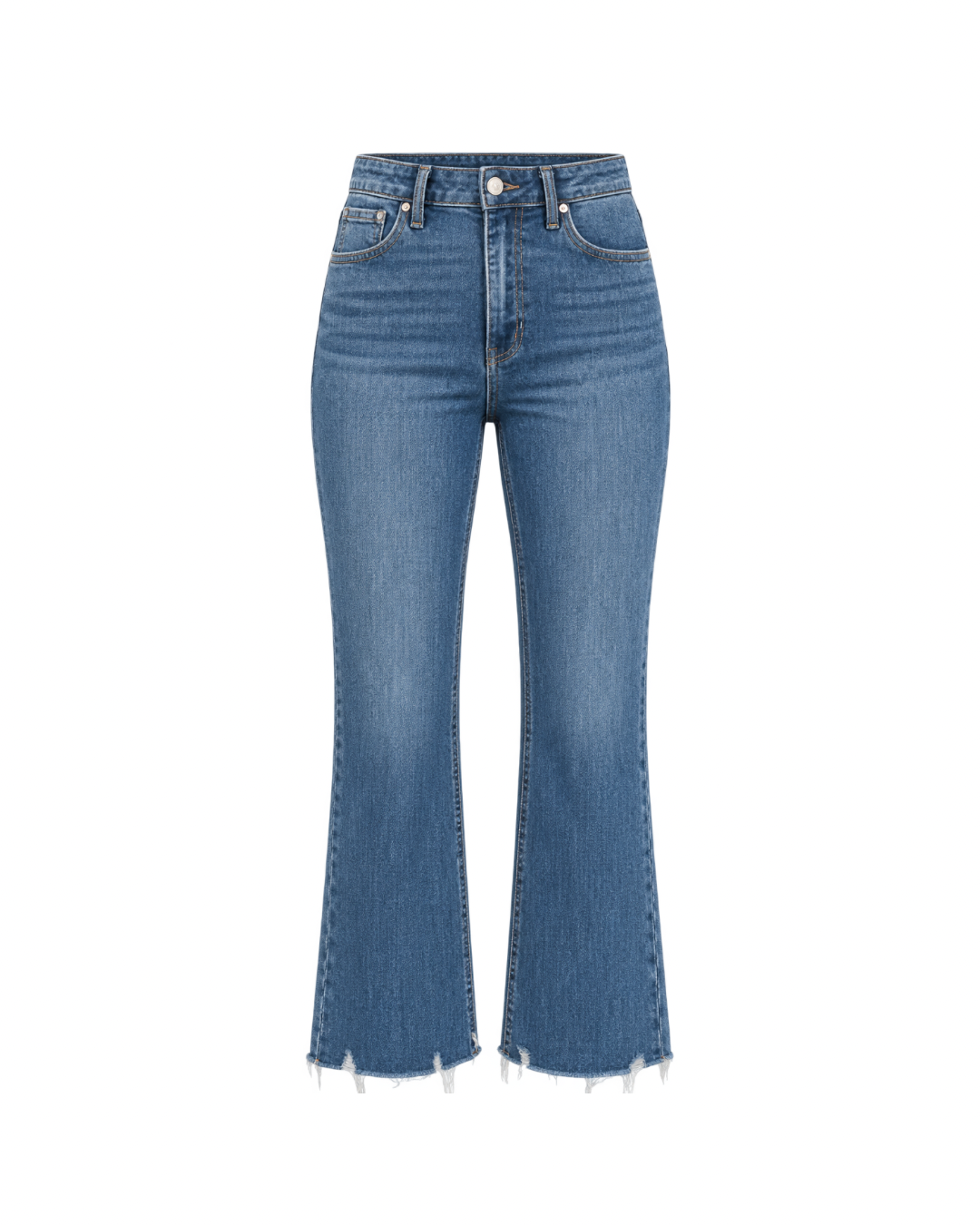 Clara Cropped Denim - Medium Wash