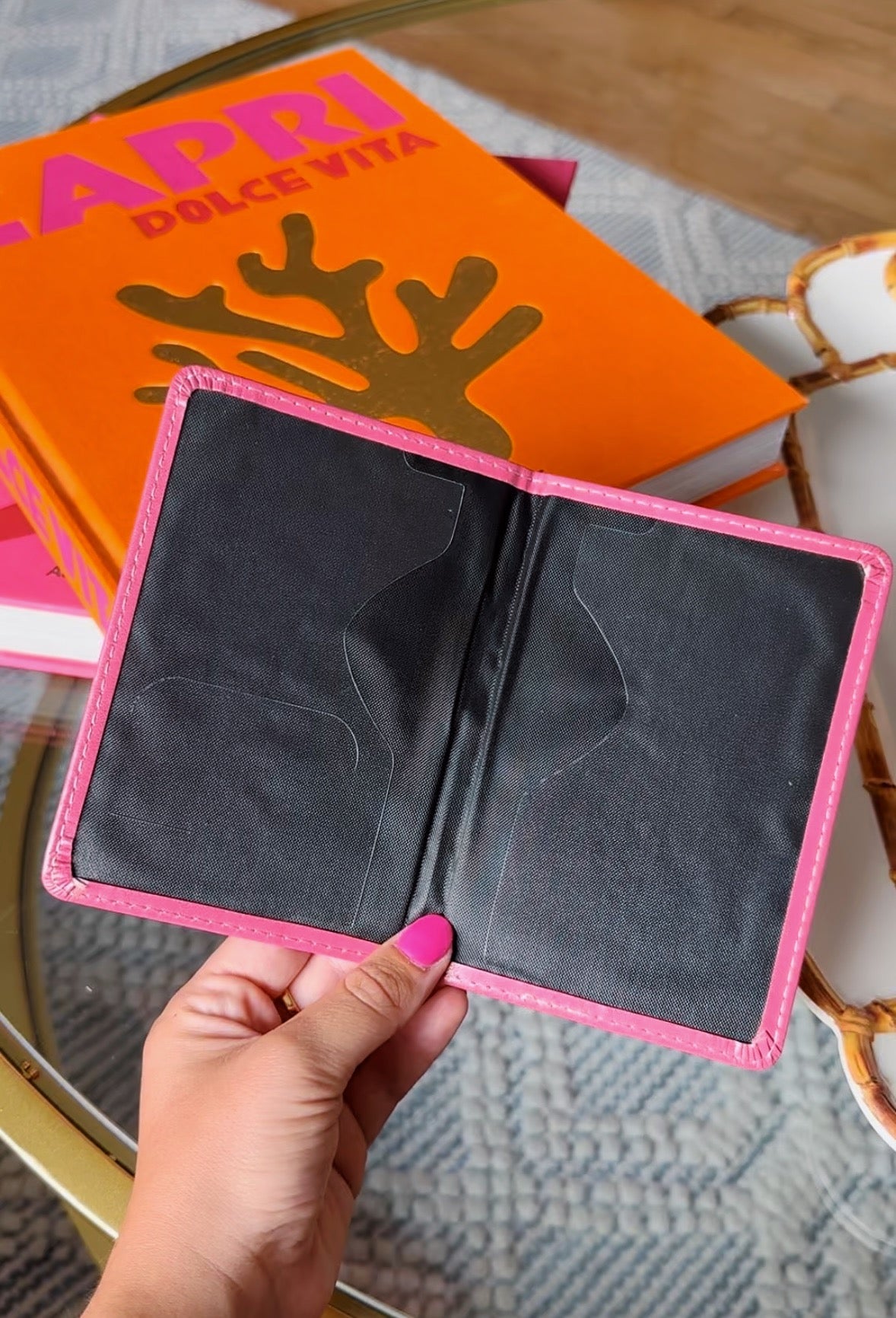 Passport Cover - Pink