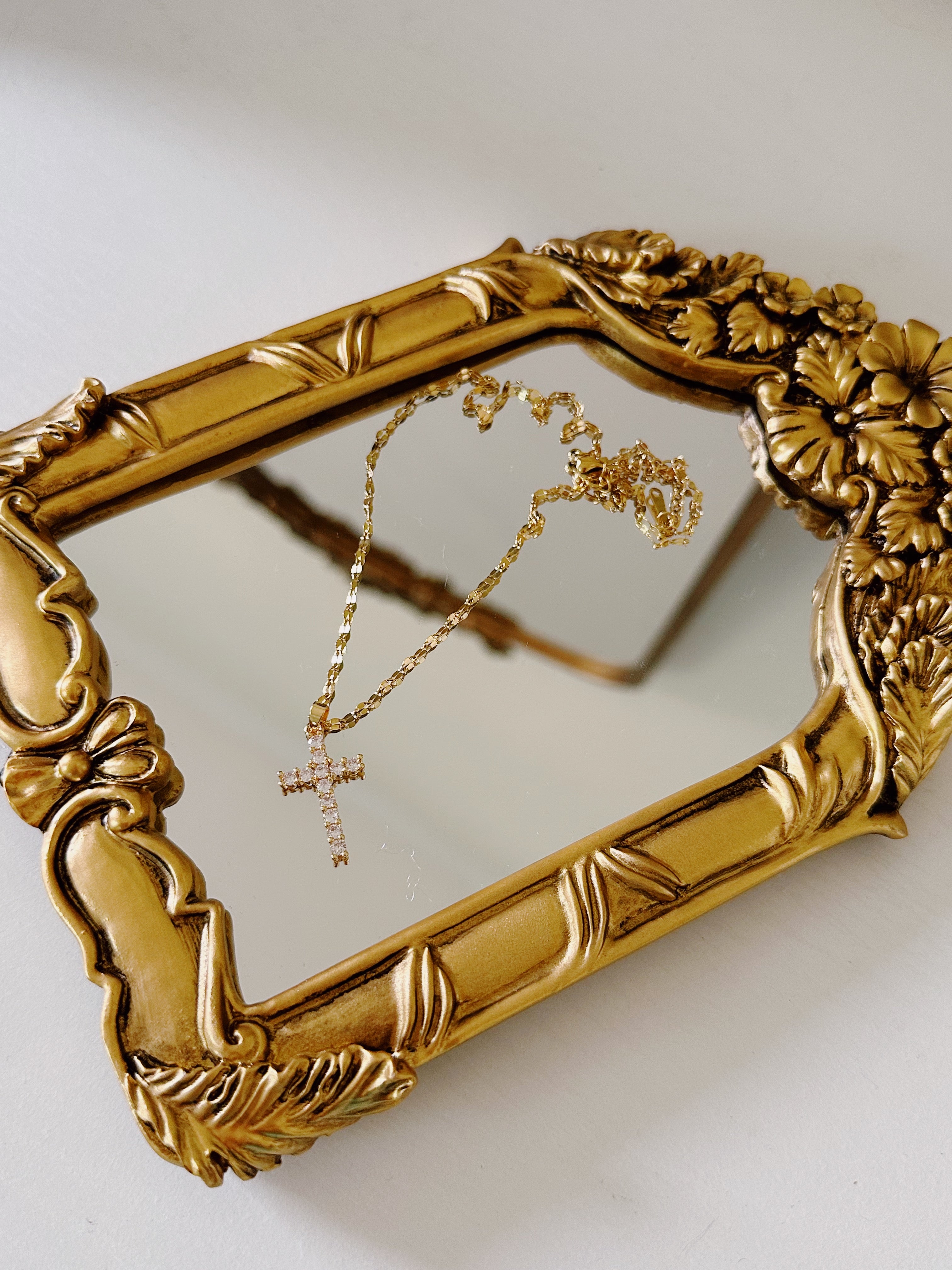 Sparkle Cross Necklace