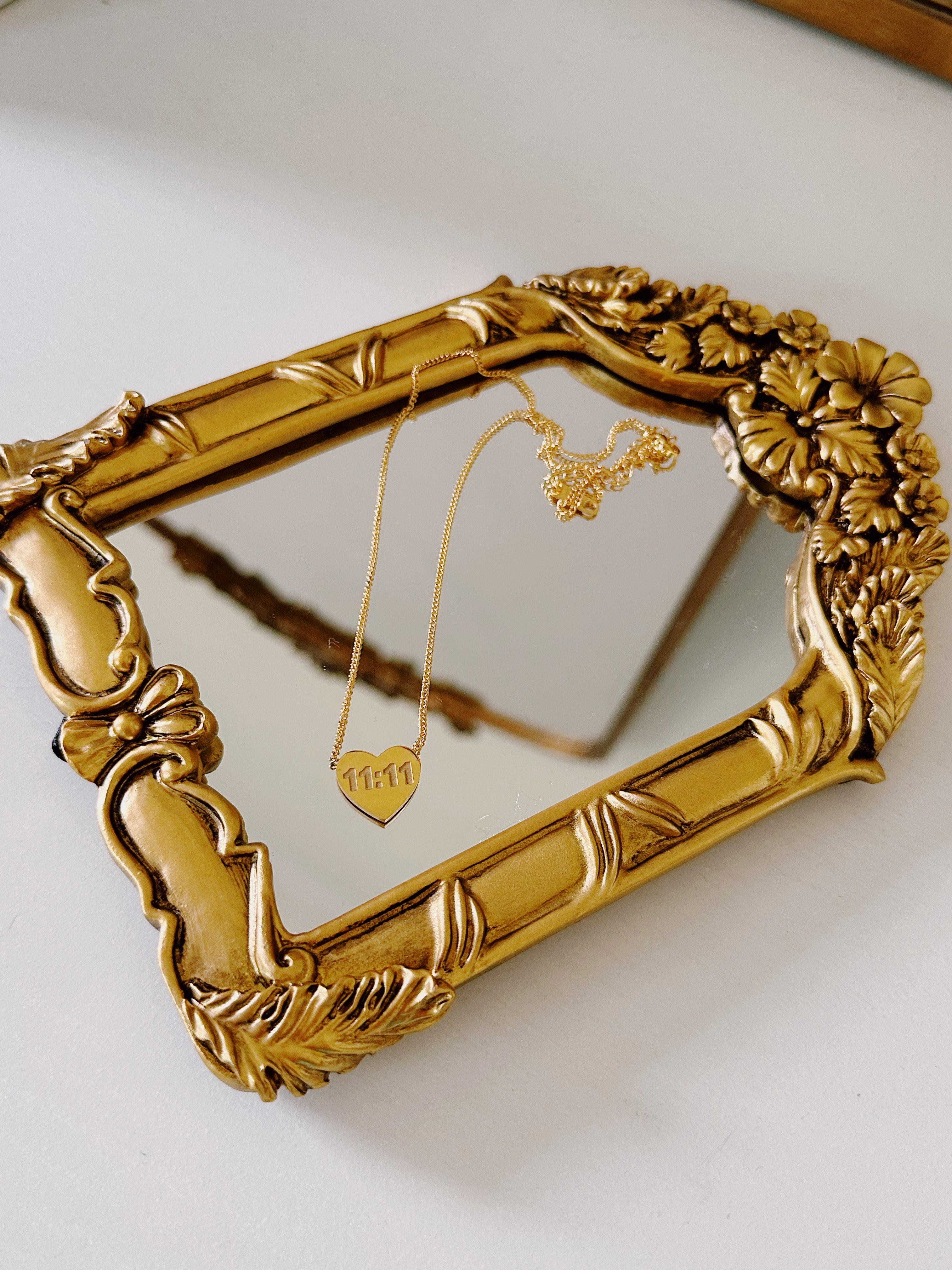 11:11 Heart Necklace