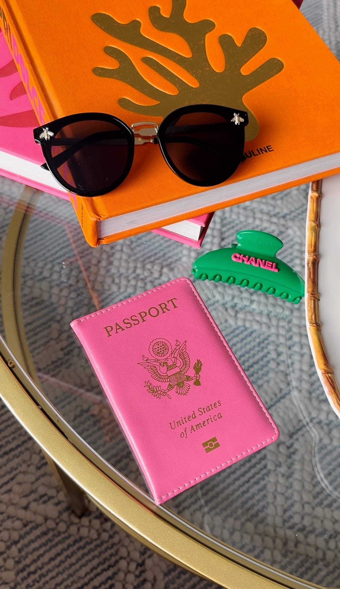 Passport Cover - Pink