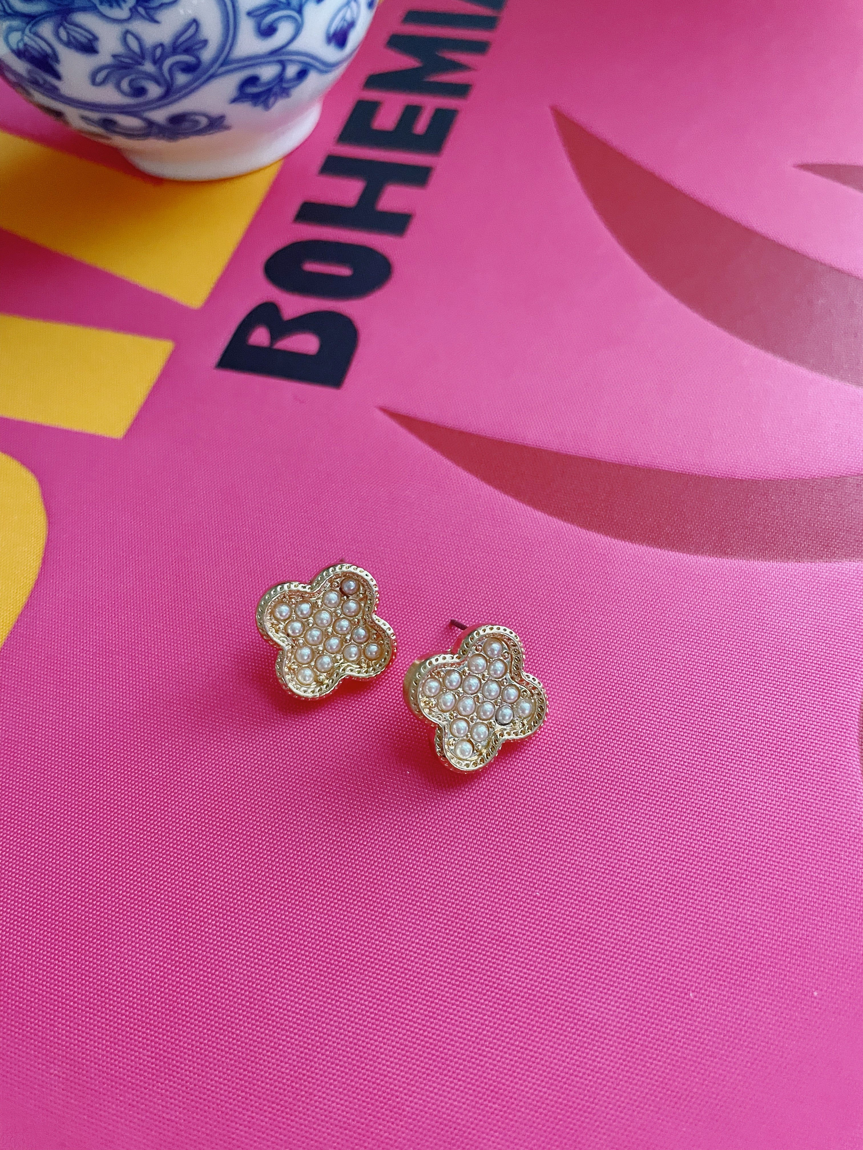 Clover Stud Earrings