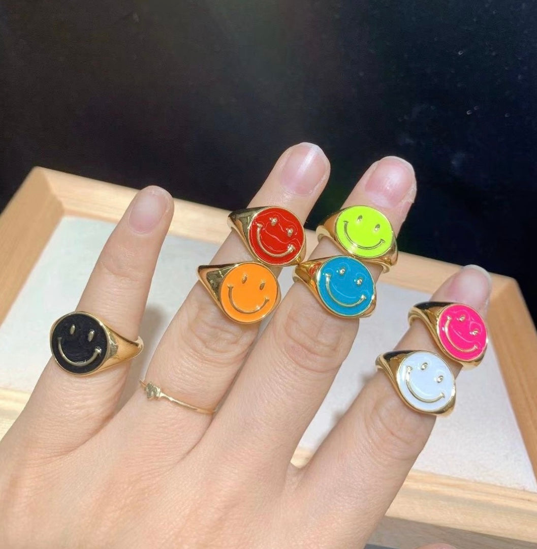 Colorful Smile Rings