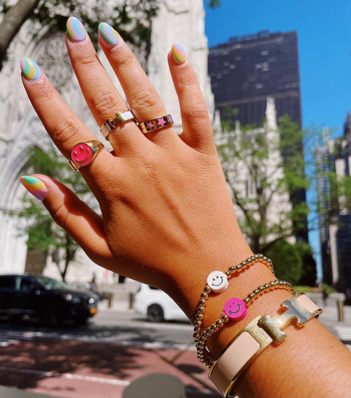 Colorful Smile Rings