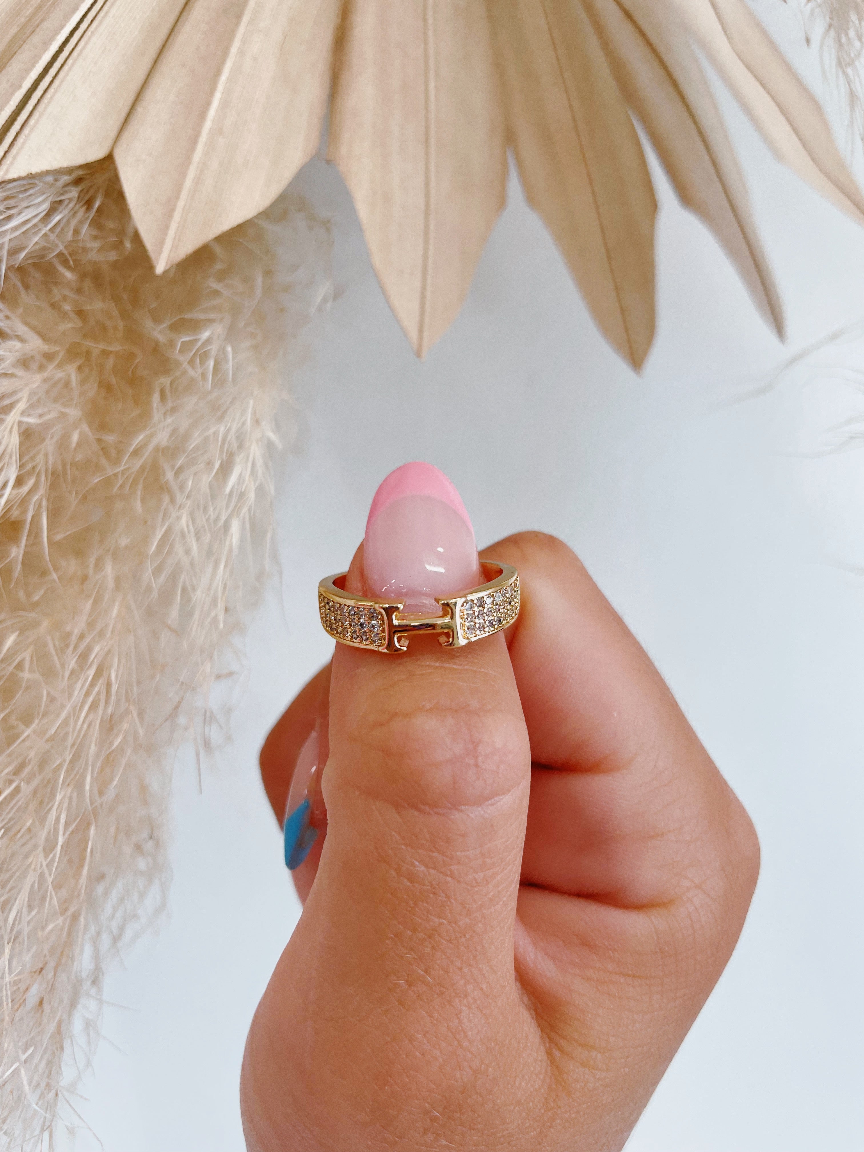 Initial Adjustable Ring