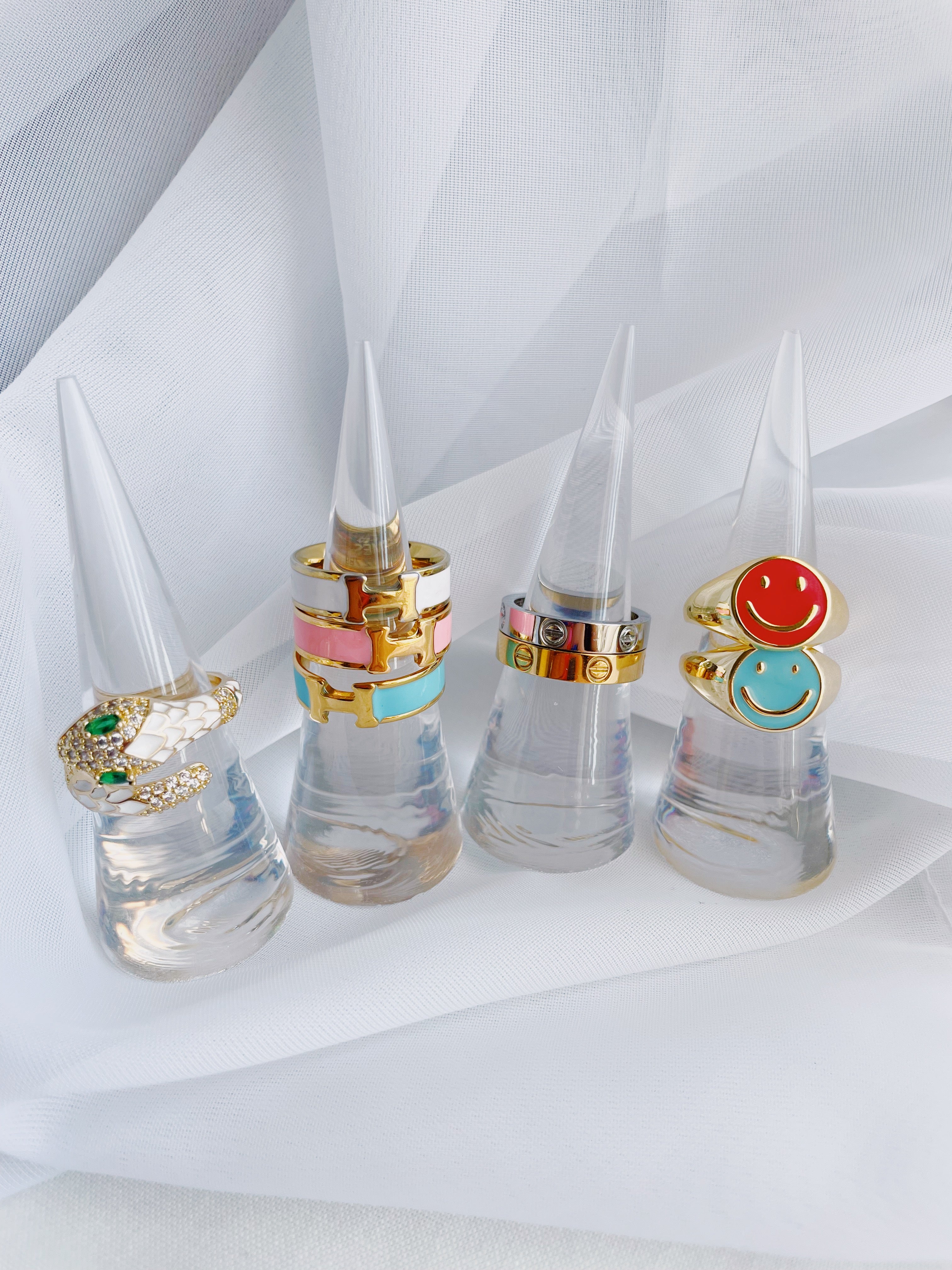 Colorful Smile Rings