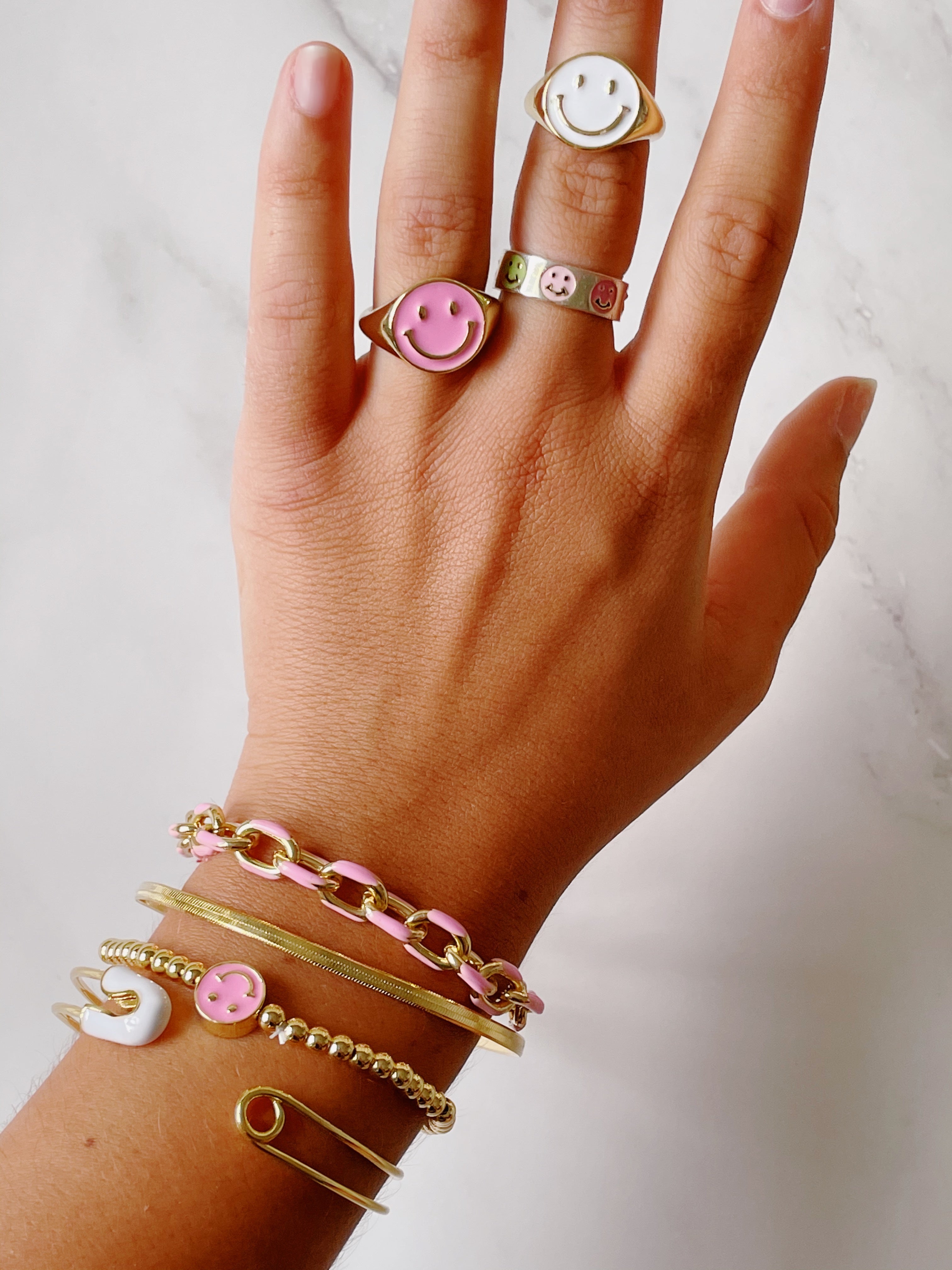 Colorful Smile Rings