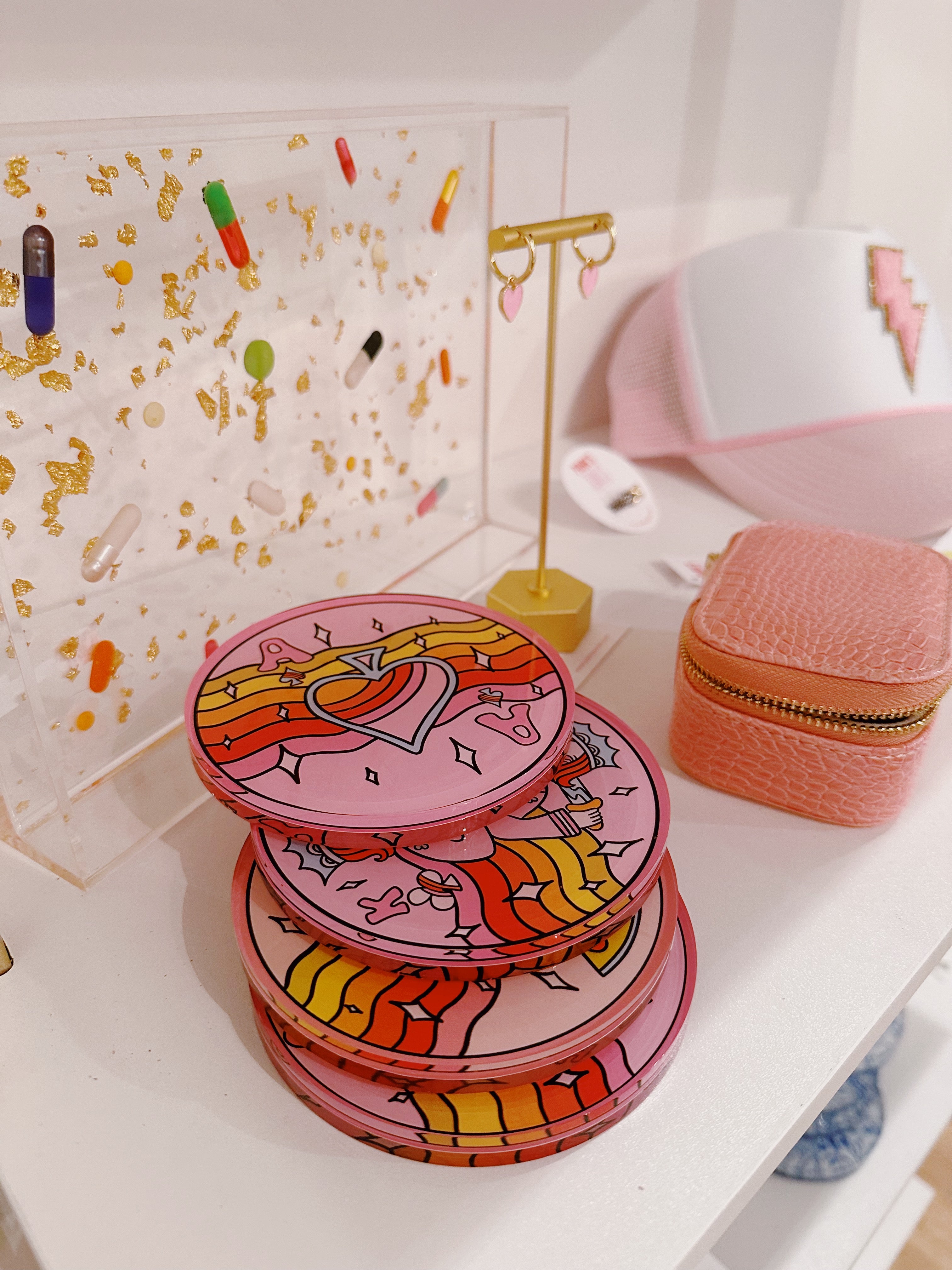 Royal Flush Coasters - (set of 4)