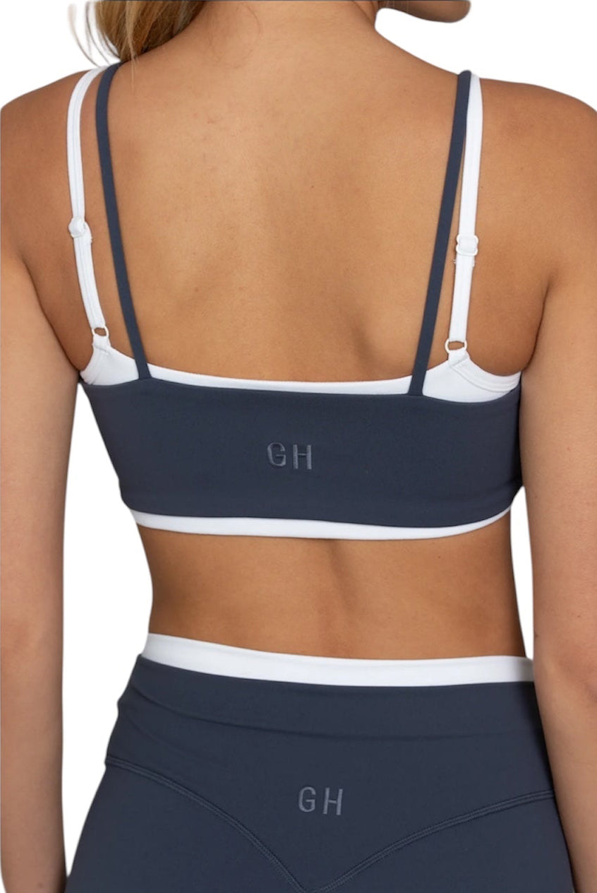 Gold Hinge Double Layer StrydeForm Bra - Blue Wash