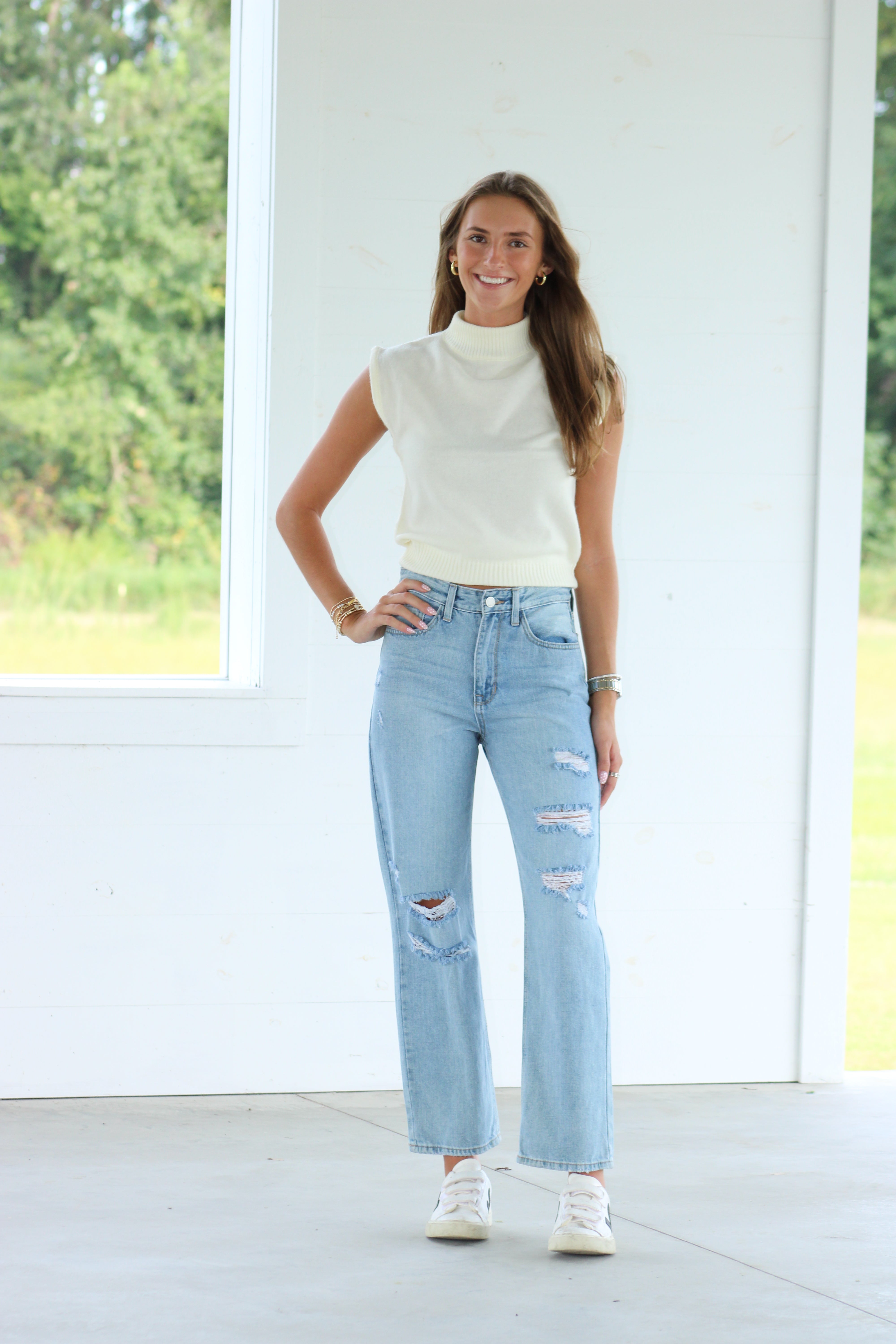 90’s Decked In Denim Jeans - Medium Wash
