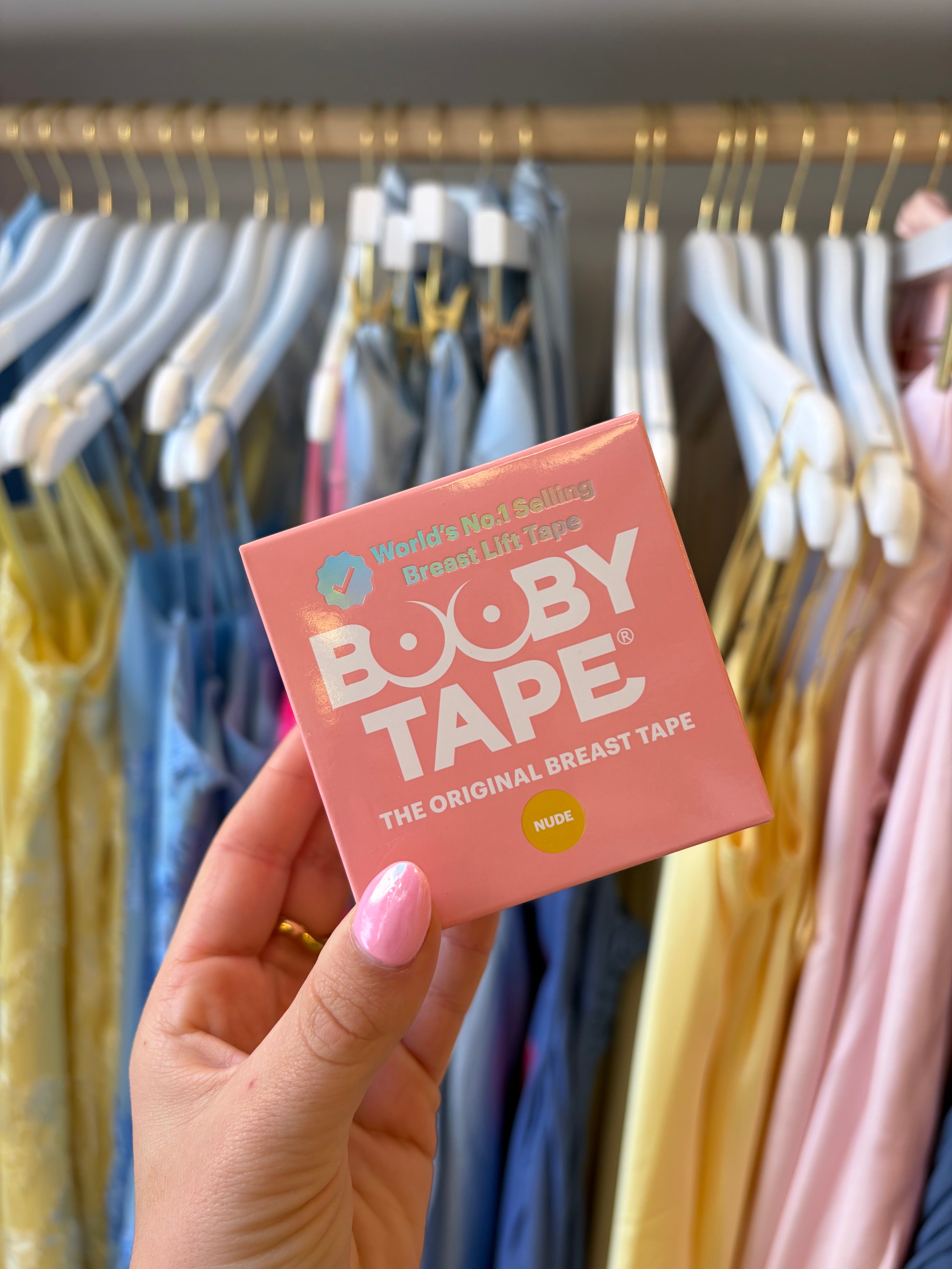 Booby Tape - Nude (5M/16ft Roll)