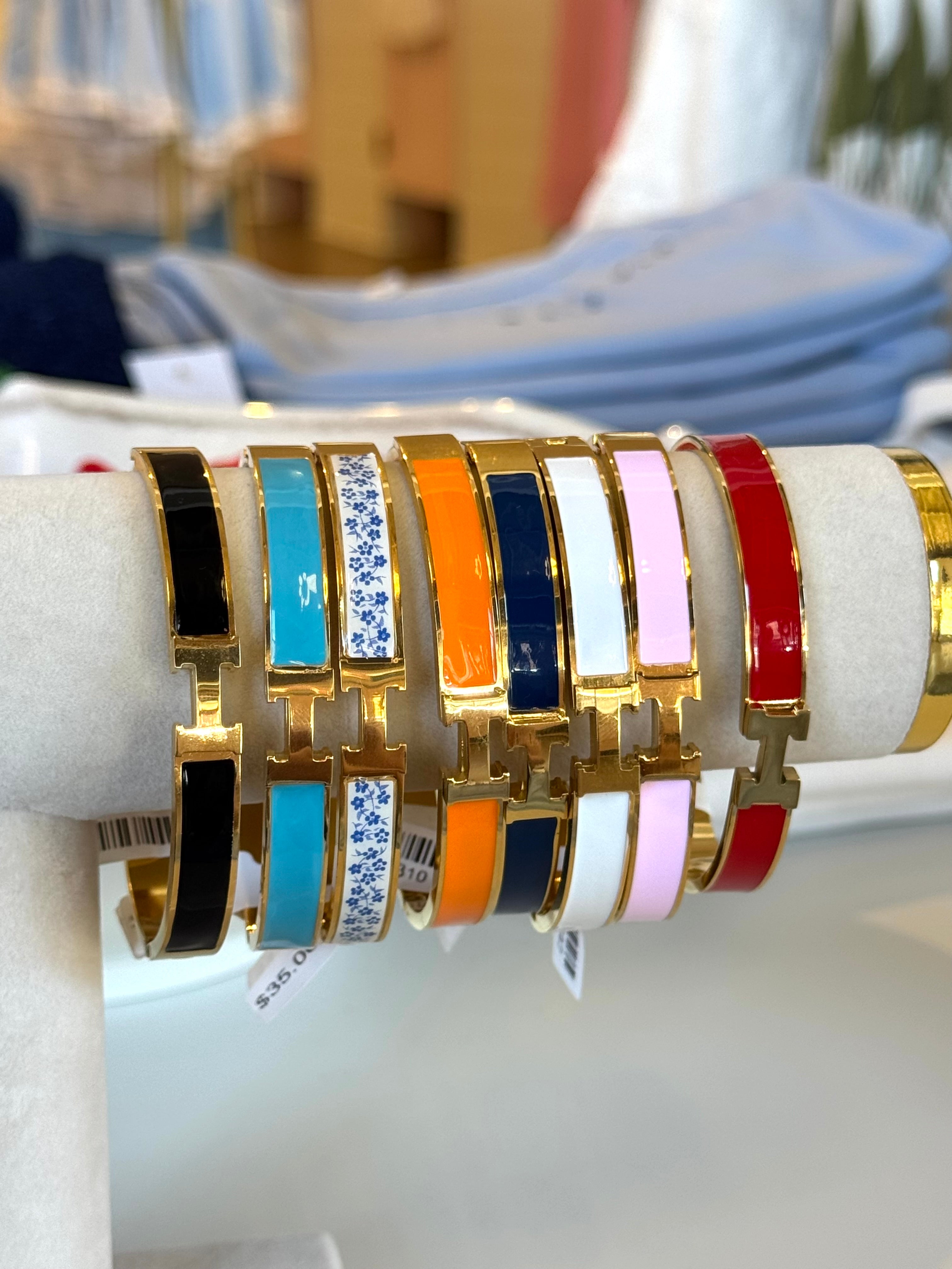 Half Size Initial Bracelet