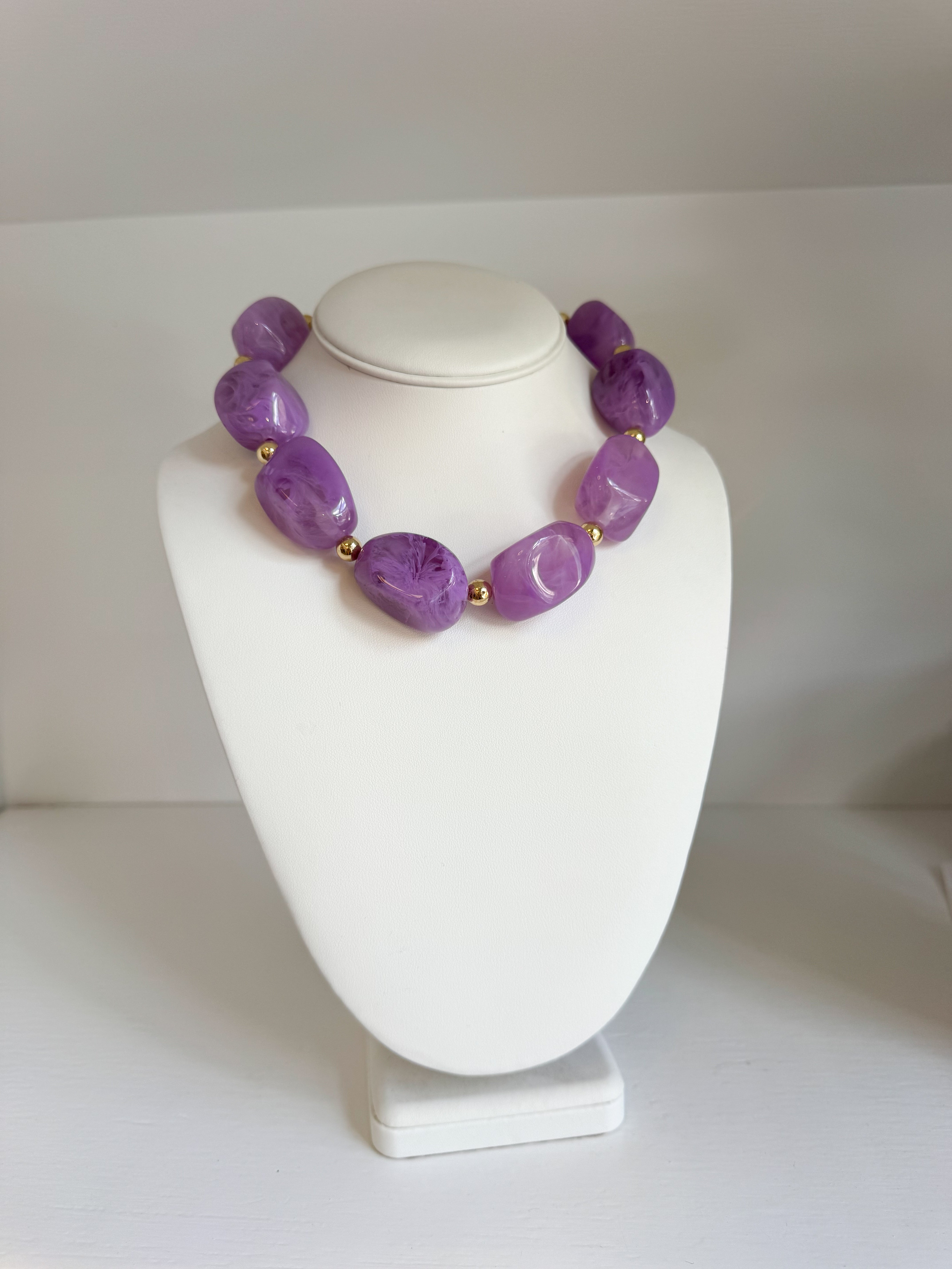 Chunky (Lightweight) Candy Necklace - 2 colors