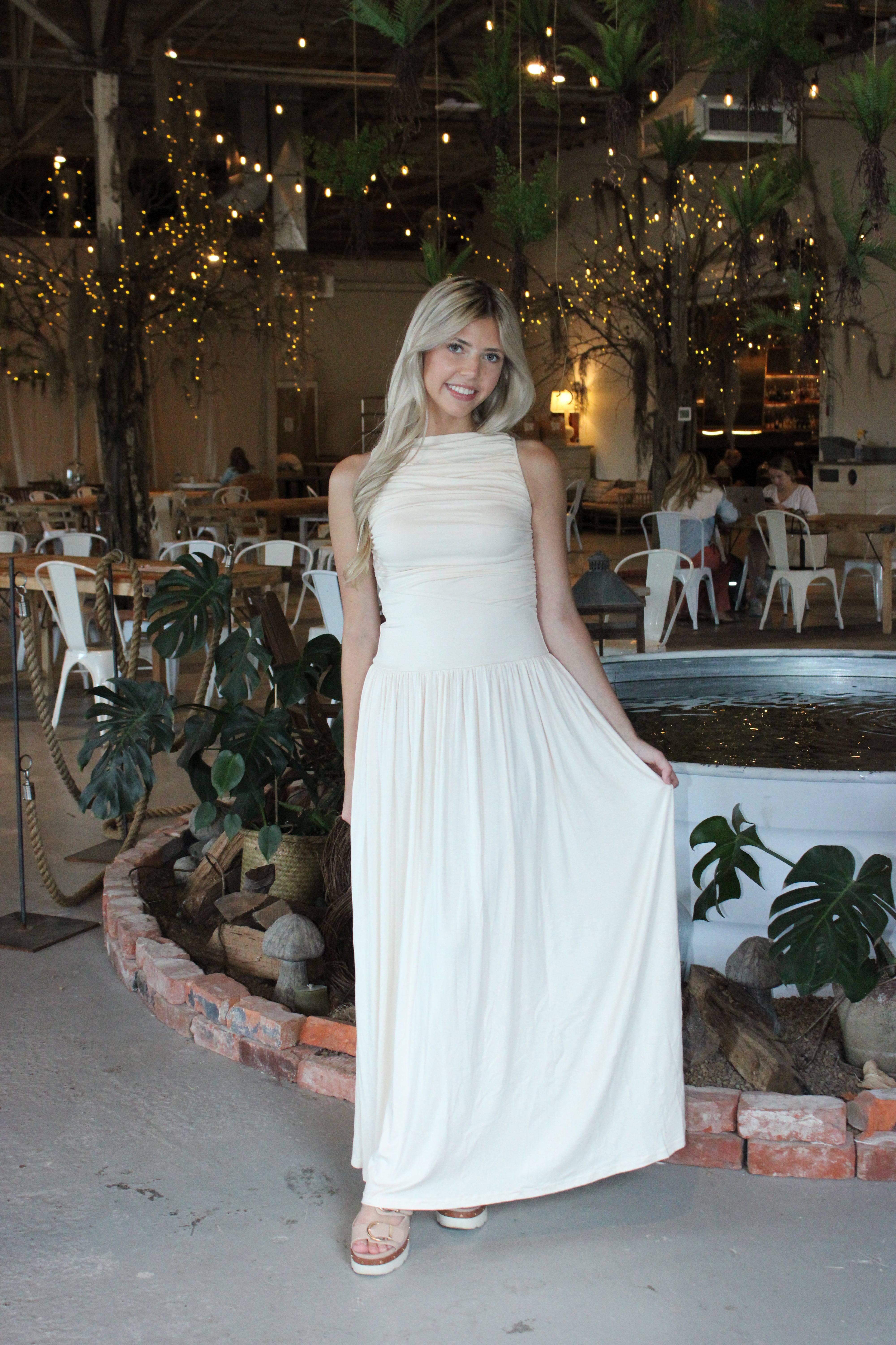 A Love Like Ours Maxi Dress - Cream