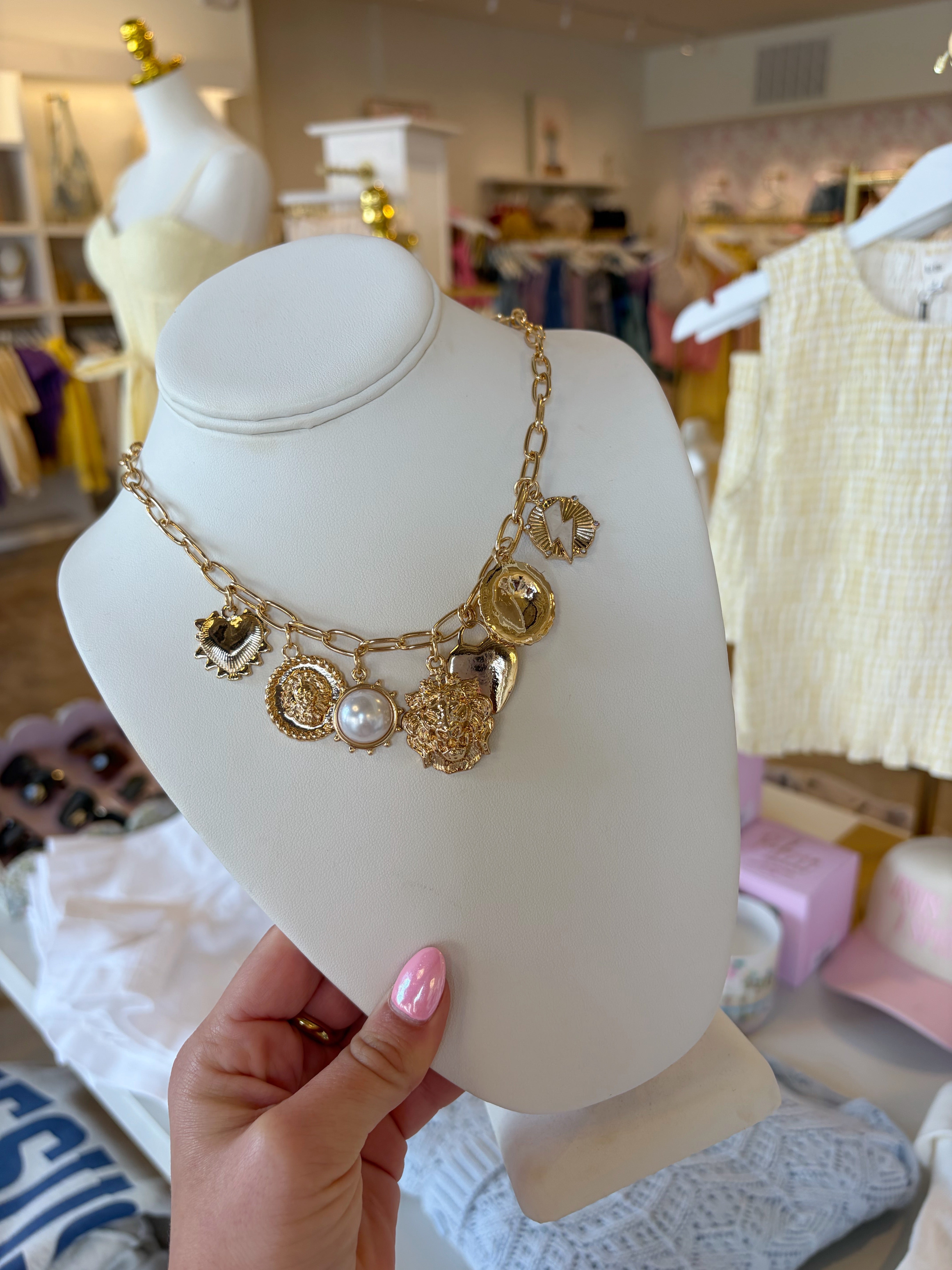 Vintage Charm Necklace