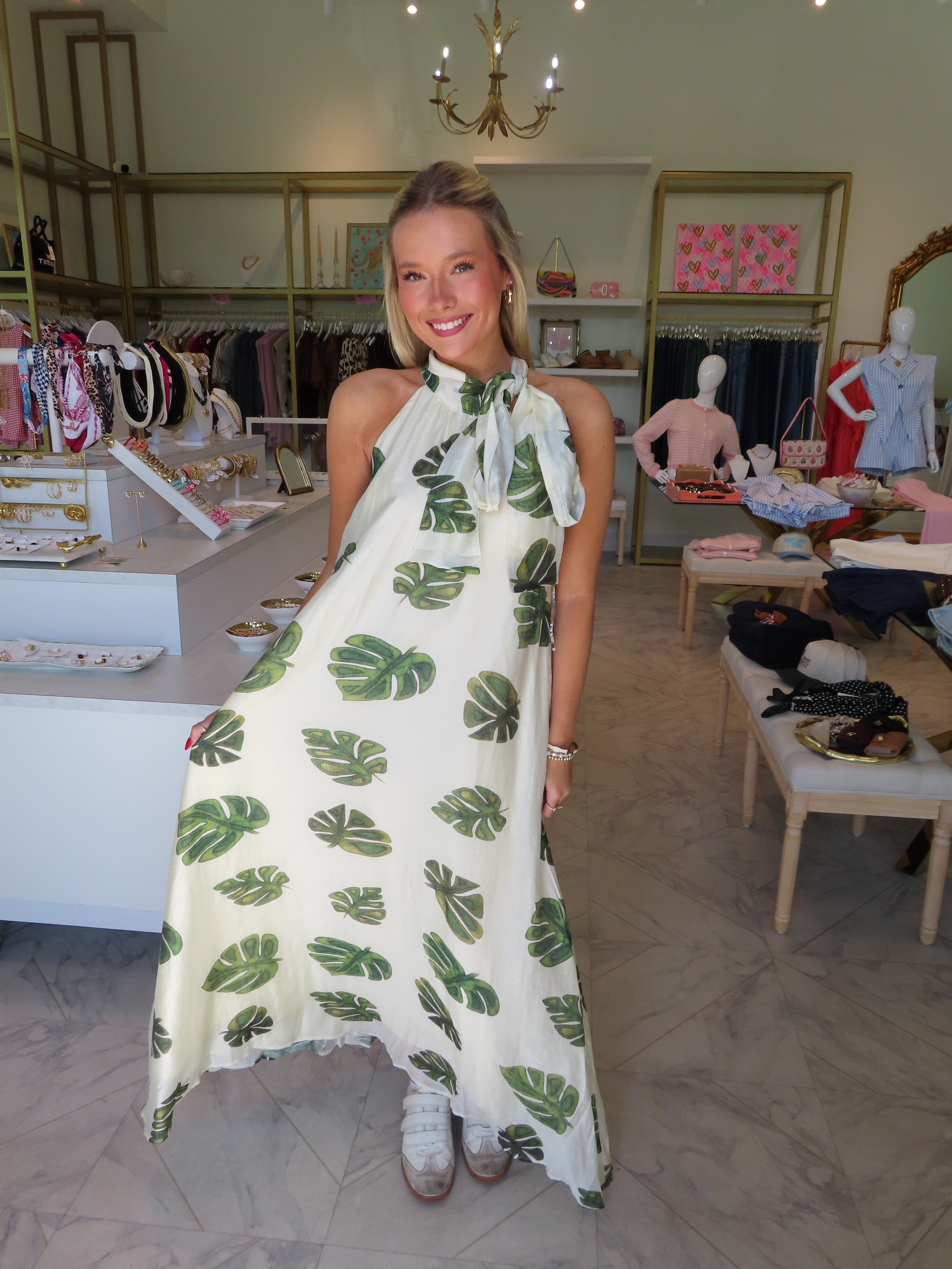 Virgin Islands Maxi Dress - Ivory