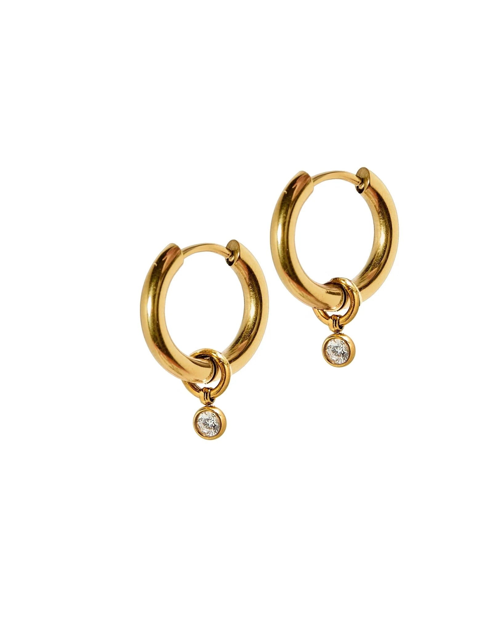 Celine Huggie Earrings
