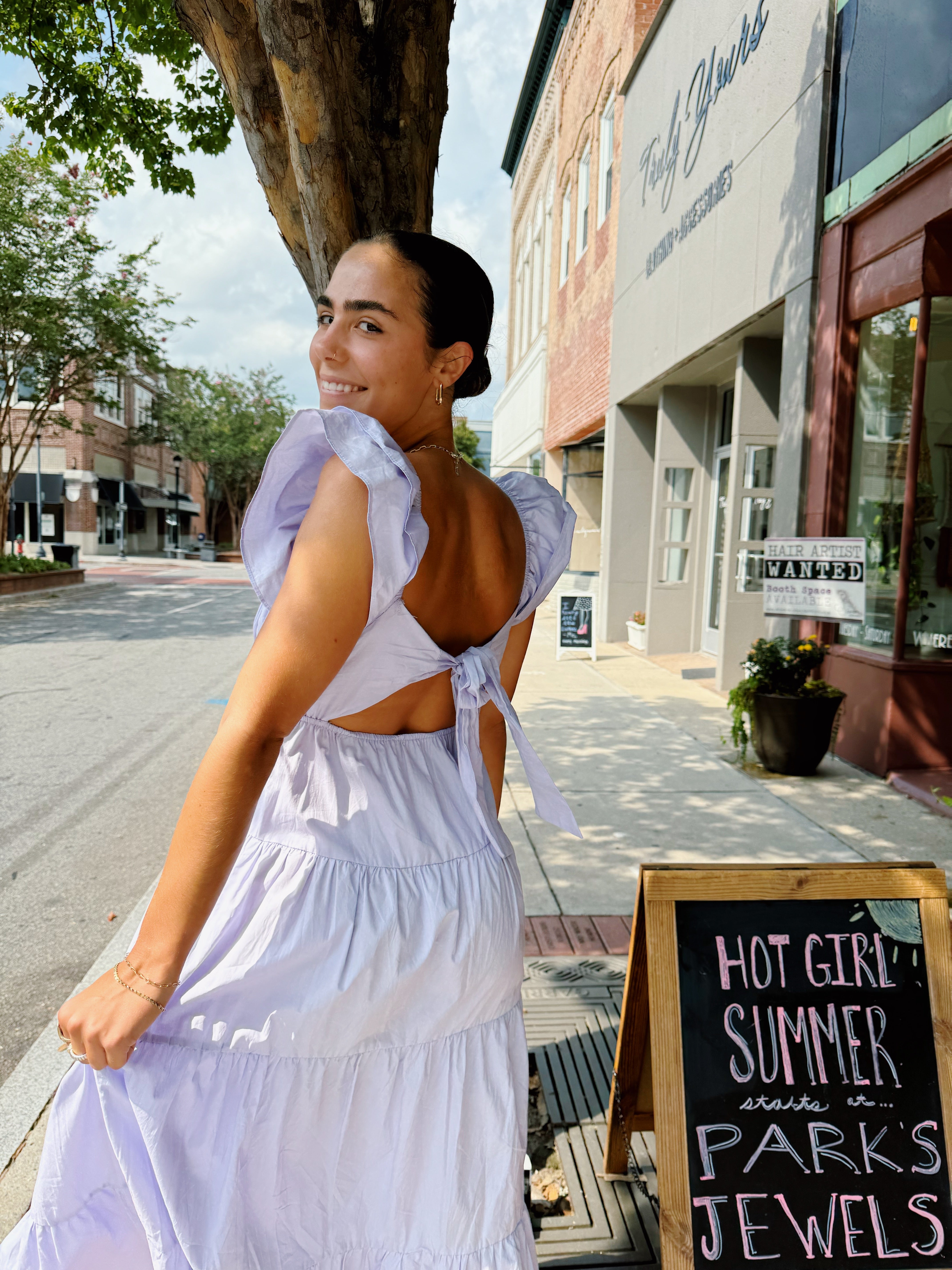 All That Matters Maxi Dress - Lavender