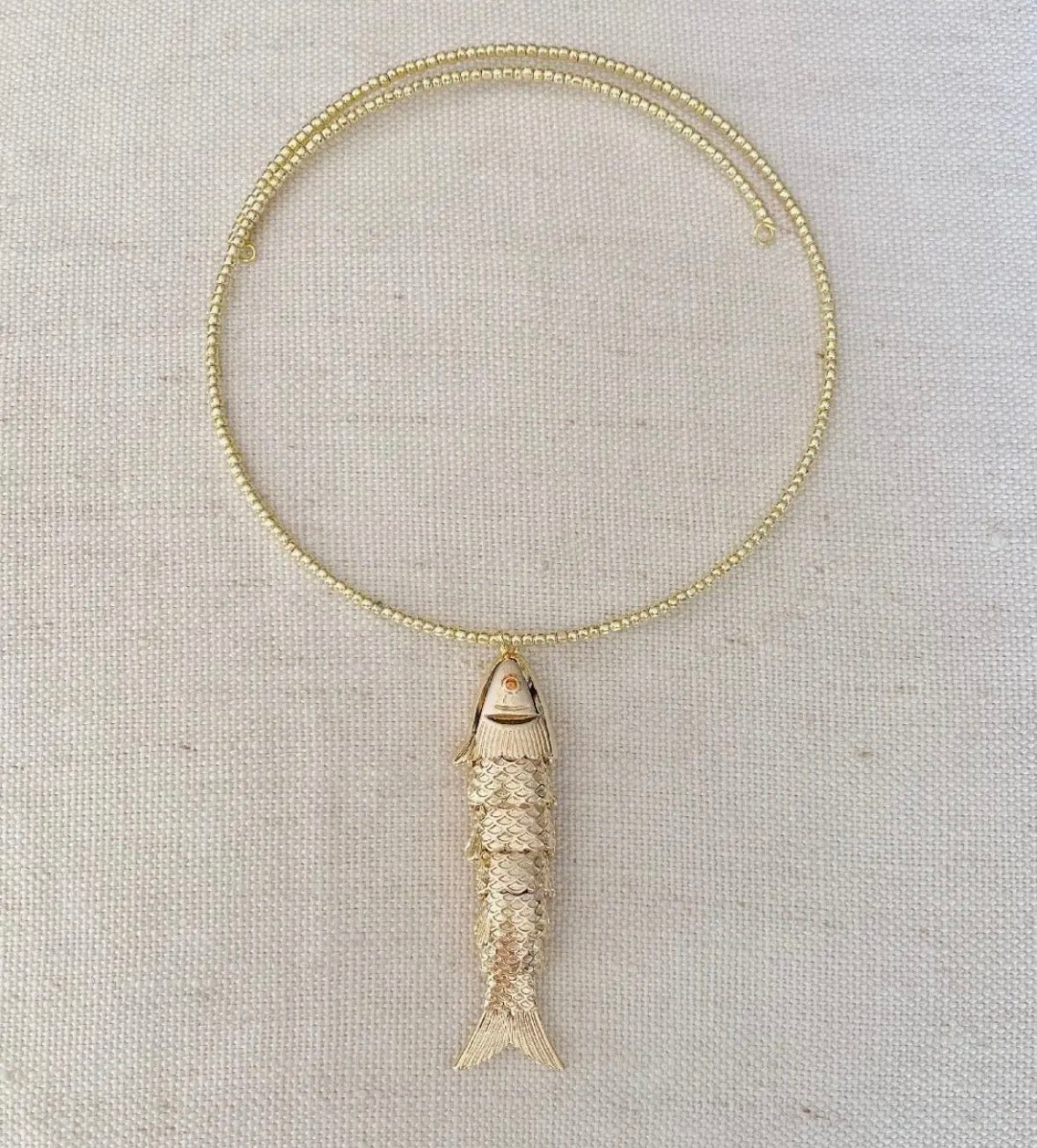 Sardine Choker - Gold