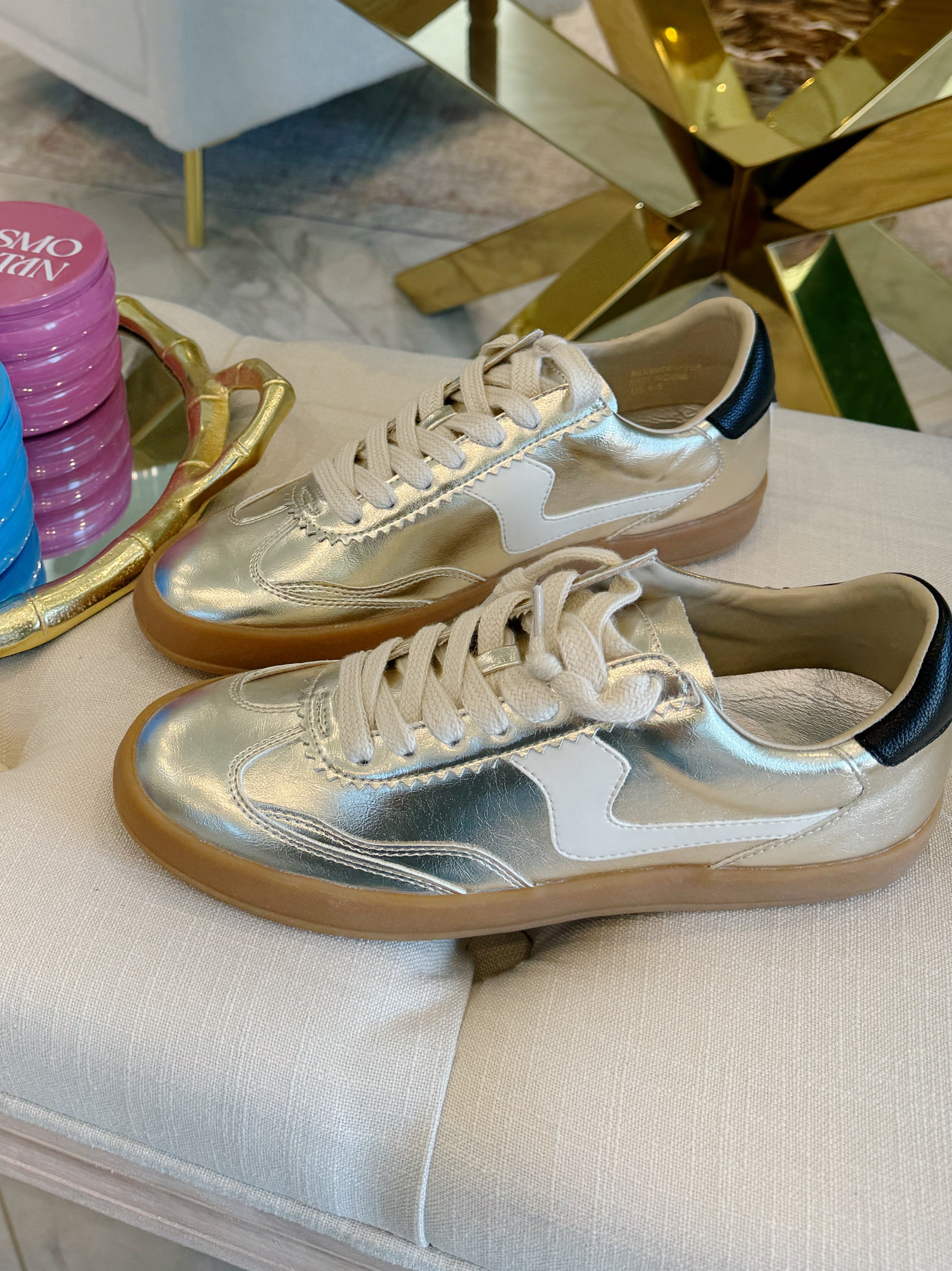 Samara Sneakers - Light Gold